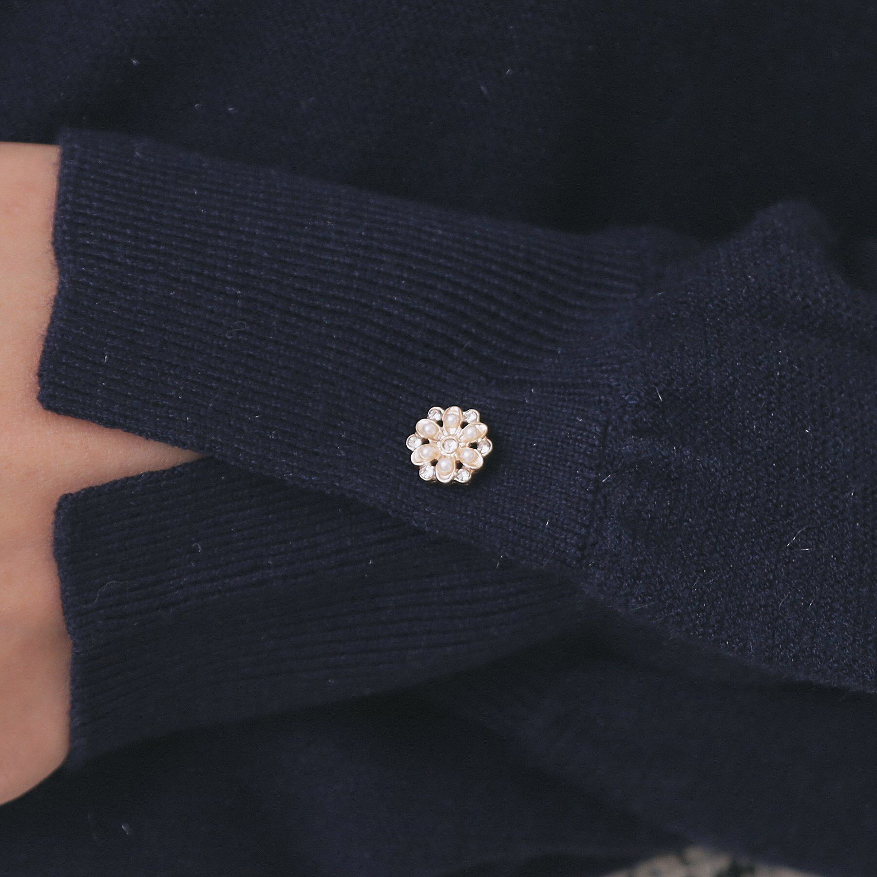 index「ラメガーター編みボートネックニット【洗濯機OK】《8col/XS～LL》」|ニット・セーター|