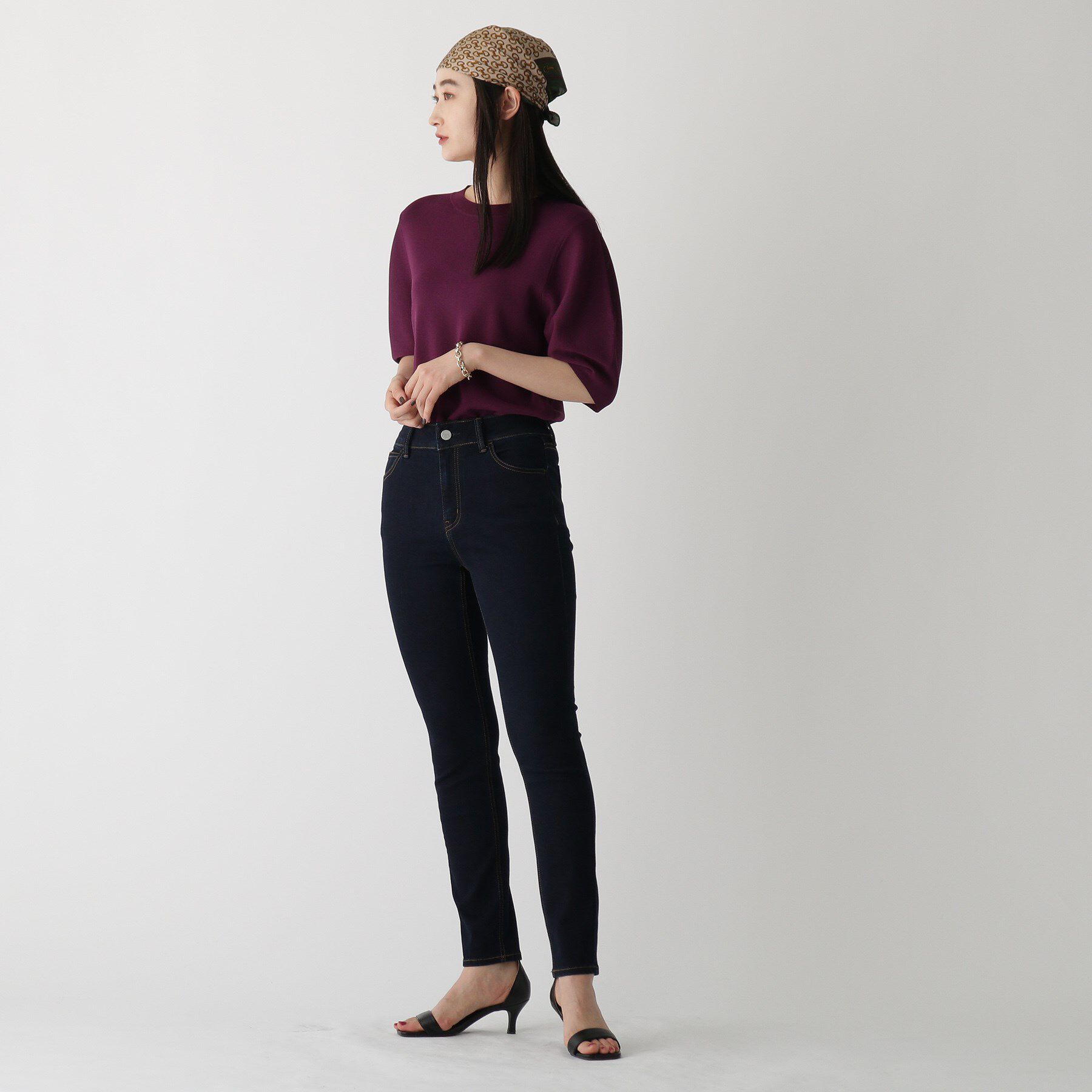 OPAQUE.CLIP「ストレッチスキニーパンツ」|その他|