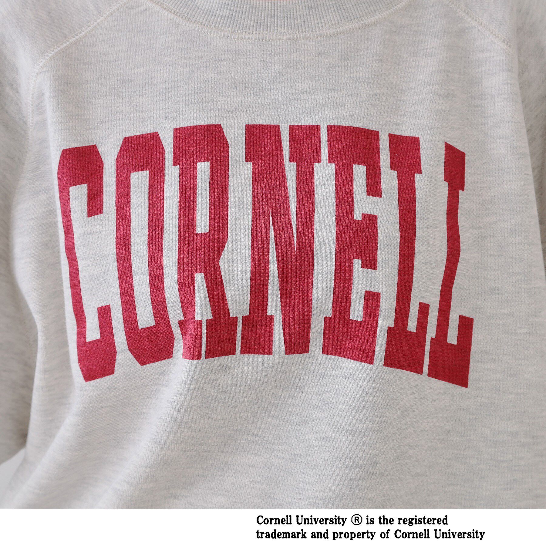 OPAQUE.CLIP「カレッジロゴ スウェットプルオーバー」|パーカー|