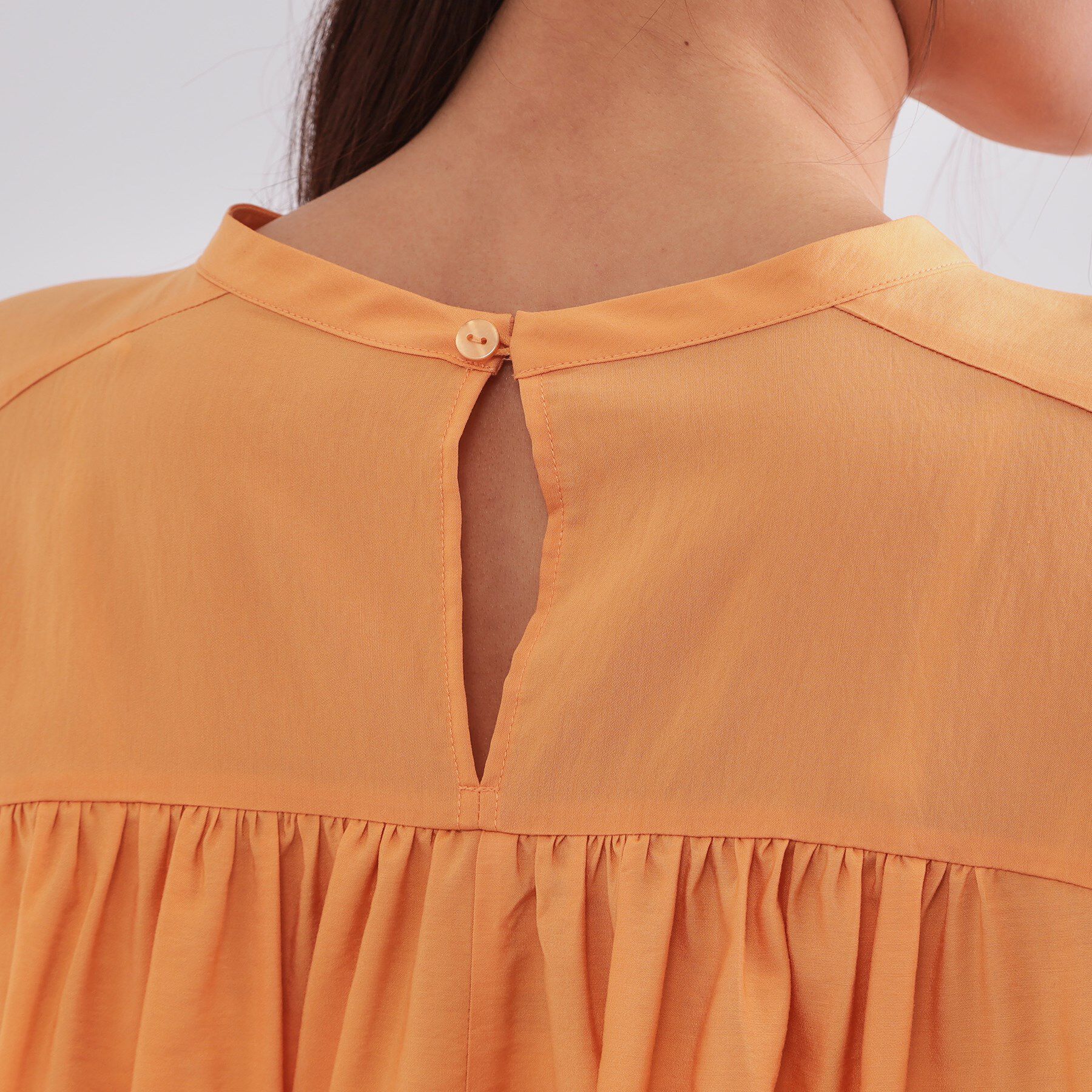 OPAQUE.CLIP「バルーンスリーブブラウス【洗濯機洗い可】」|シャツ・ブラウス|