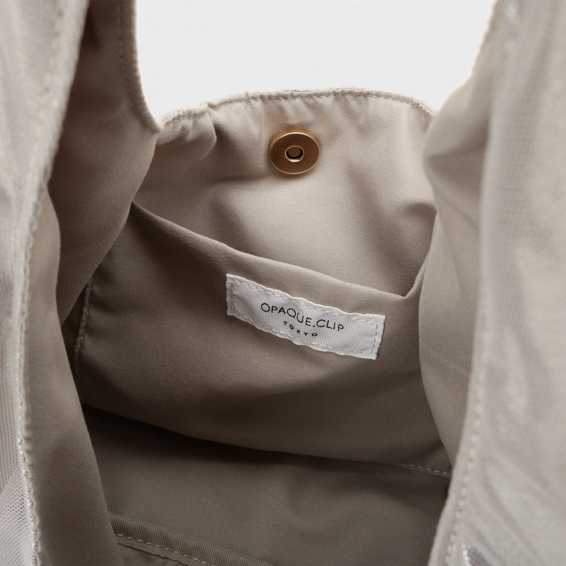 OPAQUE.CLIP「チュールレイヤードミドルショルダーバッグ」|ショルダー・メッセンジャー|