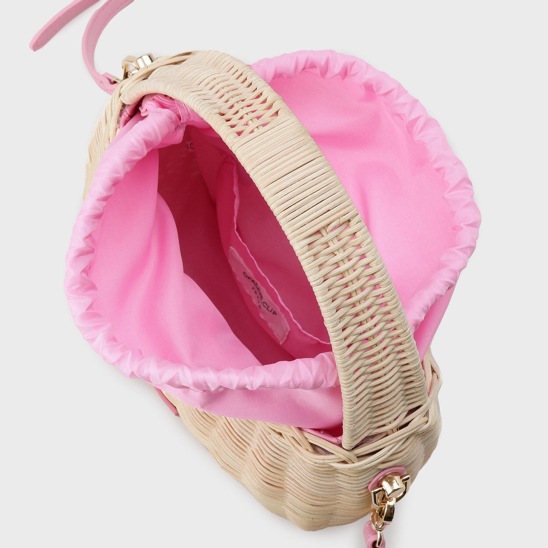 OPAQUE.CLIP「【2WAY】ラタンワンハンドルミニショルダーバッグ」|ショルダー・メッセンジャー|