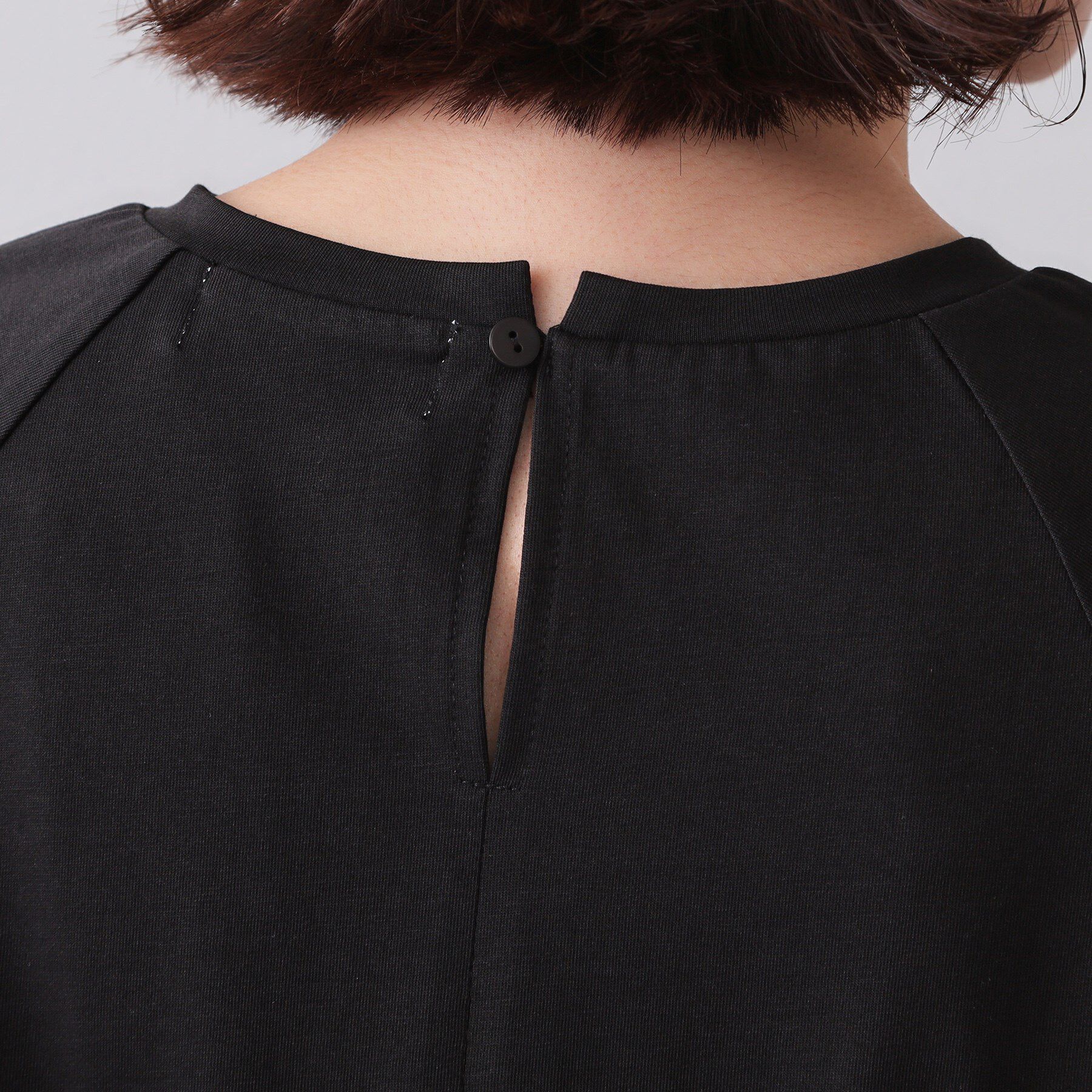 OPAQUE.CLIP「ギャザーフリルドッキングカットソー【洗濯機洗い可】」|Tシャツ・カットソー|