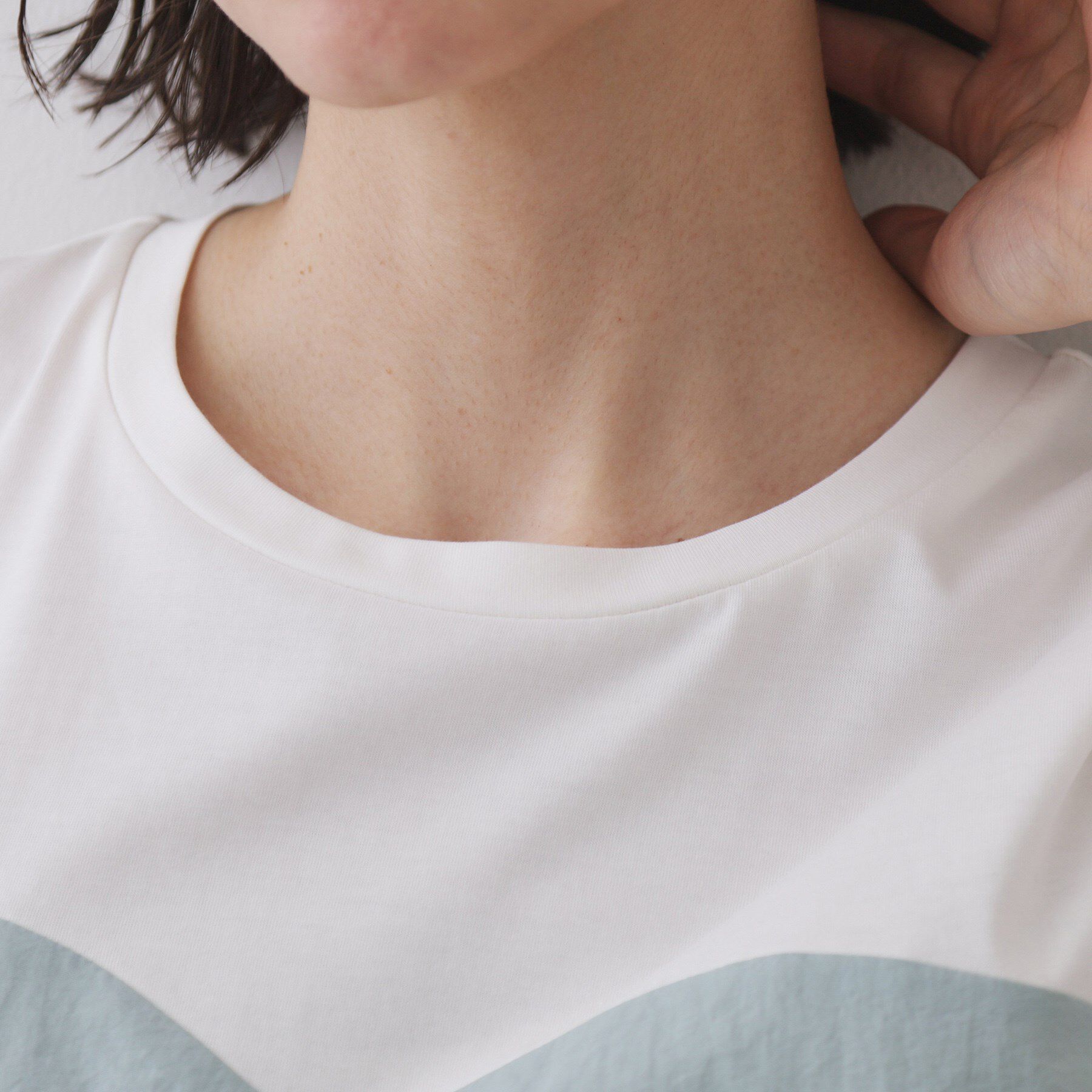 OPAQUE.CLIP「ビスチェドッキングカットソー【洗濯機洗い可】」|Tシャツ・カットソー|