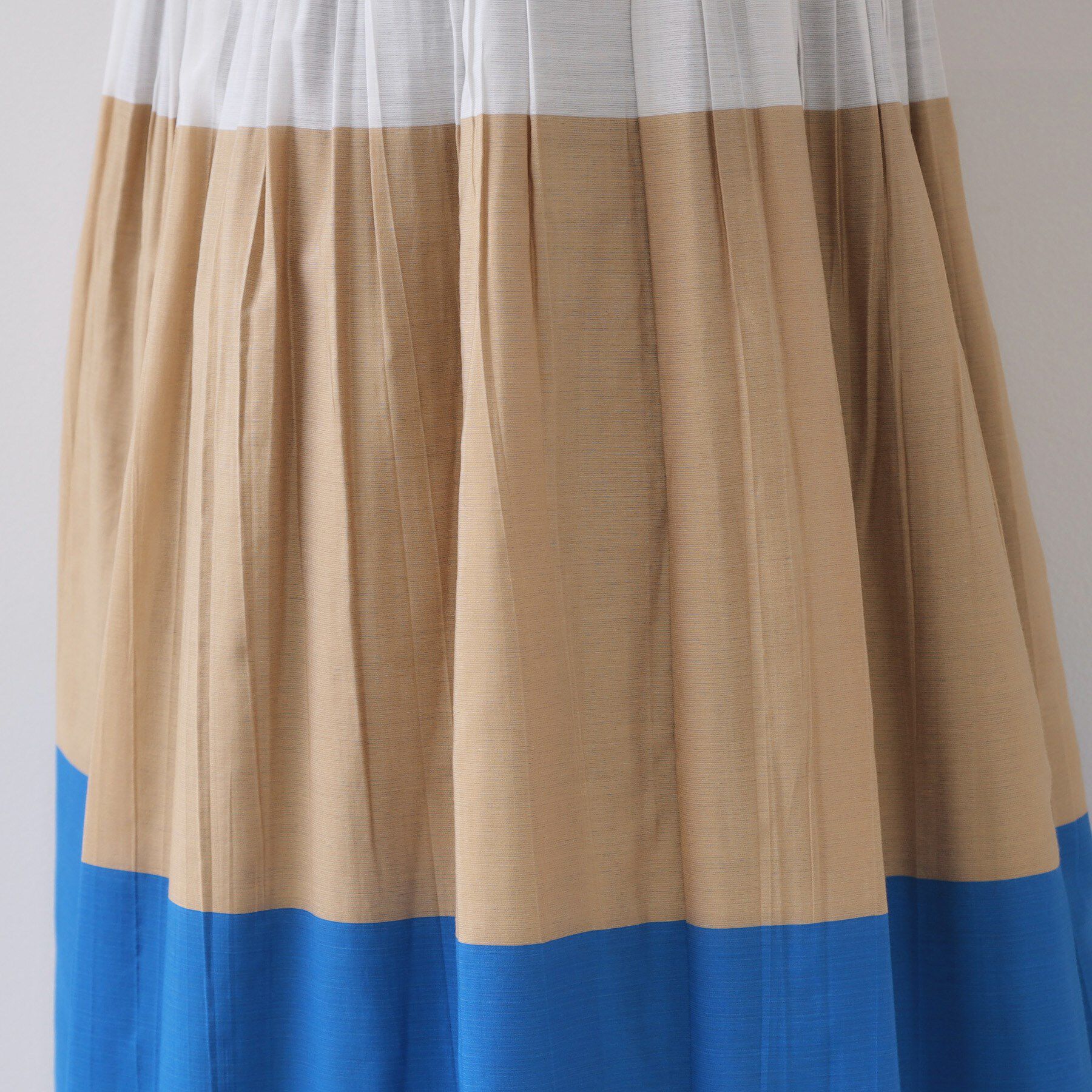 OPAQUE.CLIP「シャーリングフレアスカート/リバーシブル着用可【洗濯機洗い可】」|スカート|