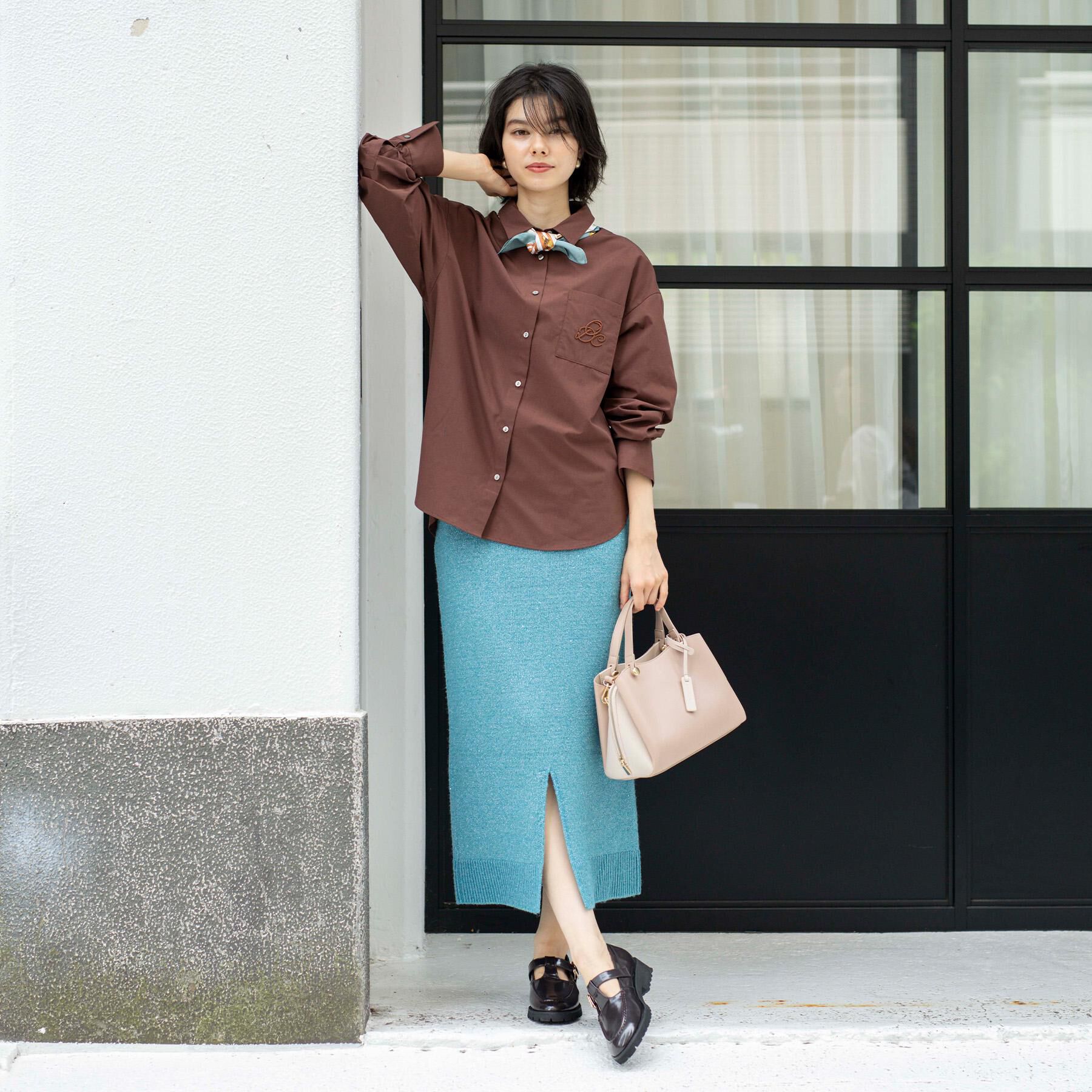 OPAQUE.CLIP「【2WAY/名品】バイカラーミドルボストンバッグ」|ショルダー・メッセンジャー|