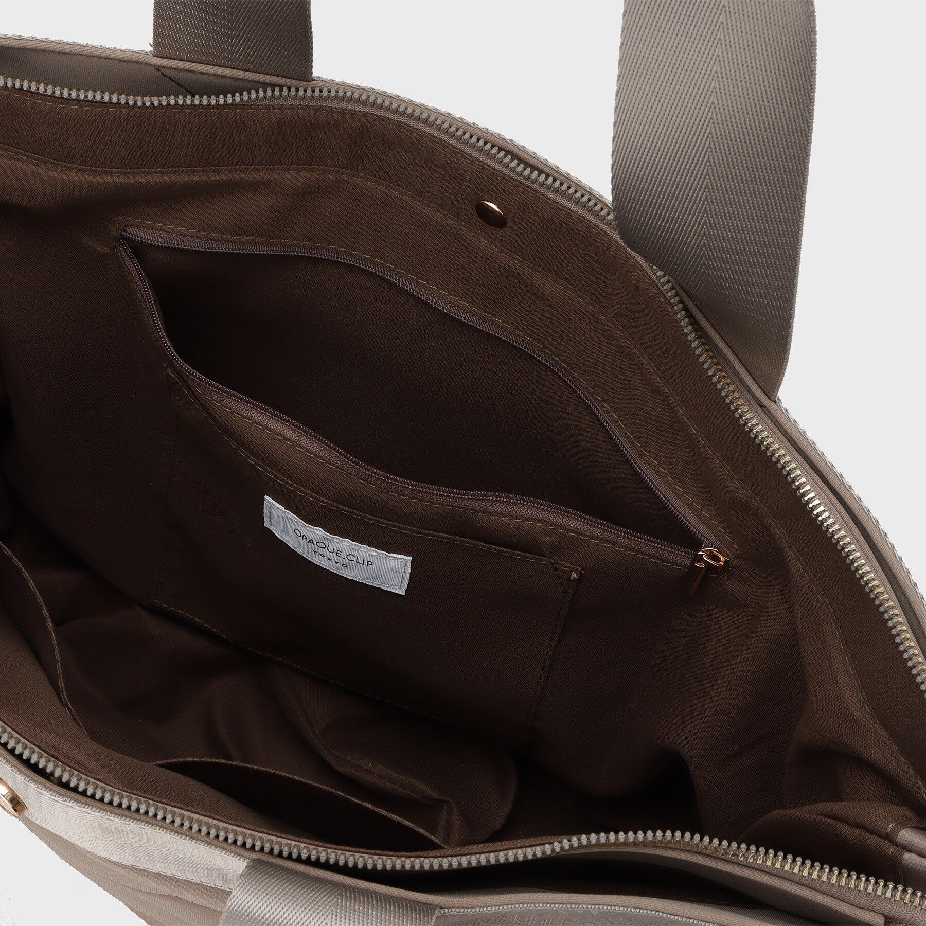 OPAQUE.CLIP「【軽量／A4サイズ対応】トライアングルビッグトートバッグ」|トートバッグ|