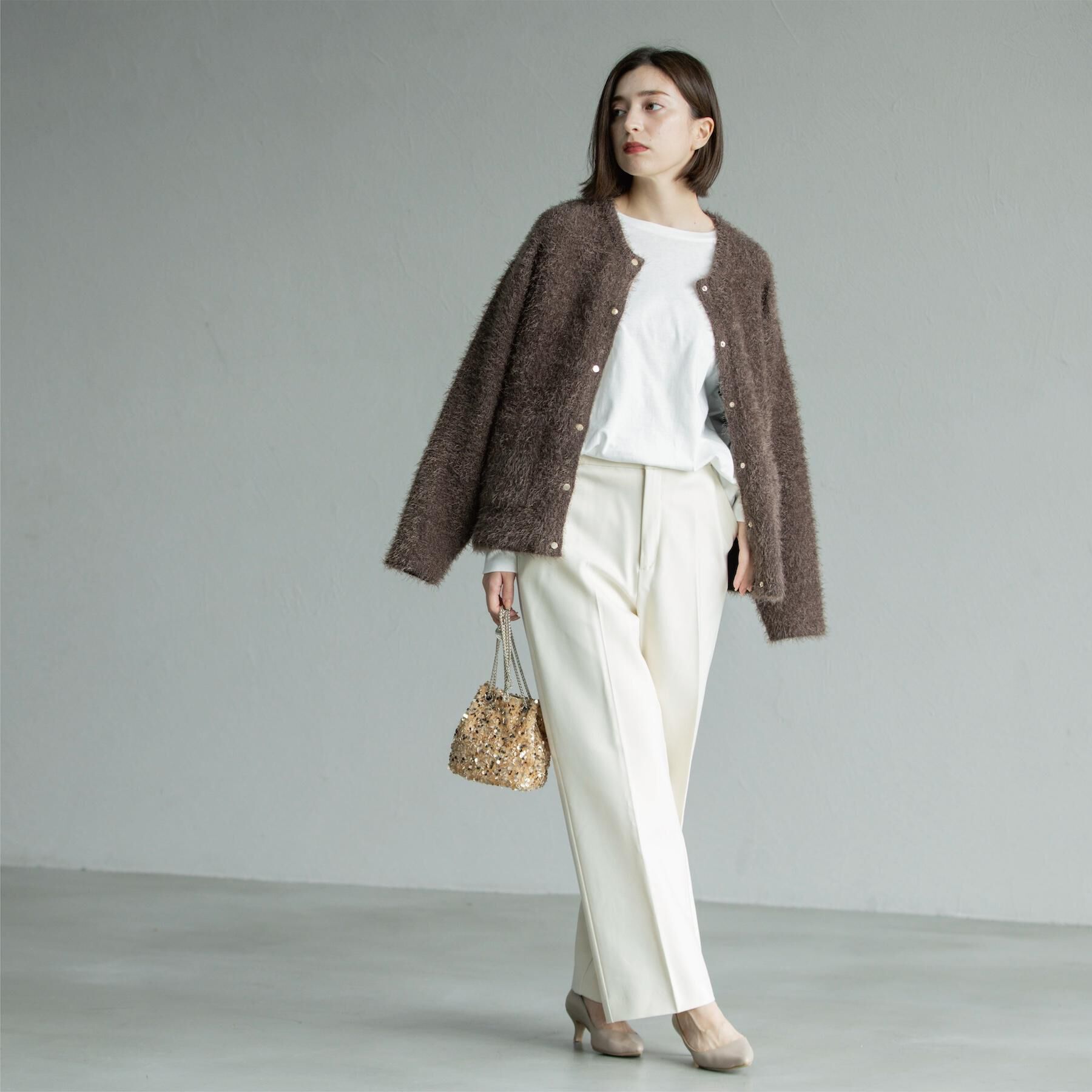 OPAQUE.CLIP「ウォームタッチ ワイドパンツ【洗濯機洗OK/ストレッチ】≪SS～LL≫」|その他|