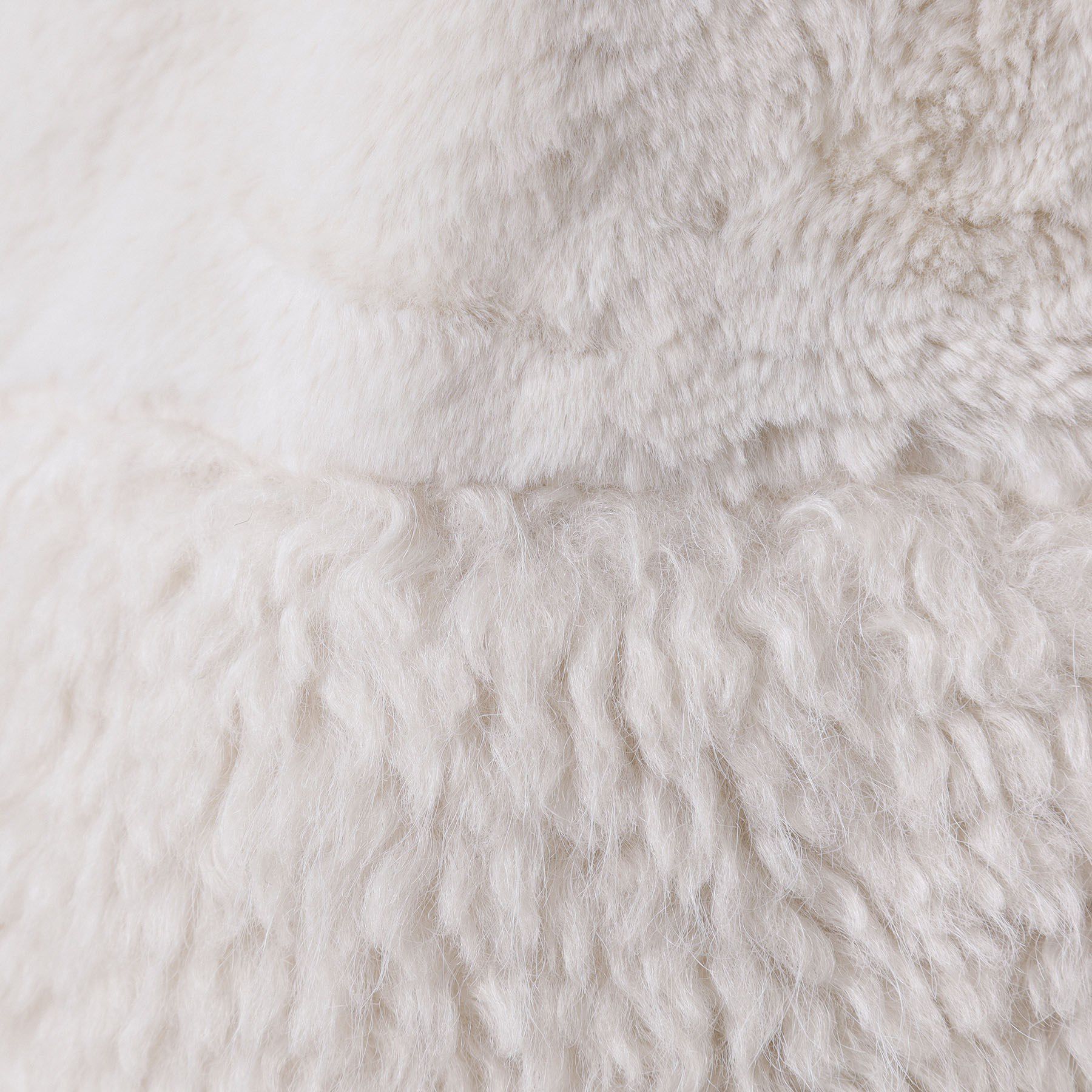 OPAQUE.CLIP「フェイクファー&times;フェイクボアドッキングジレ【洗濯機OK】」|ベスト・ジレ|