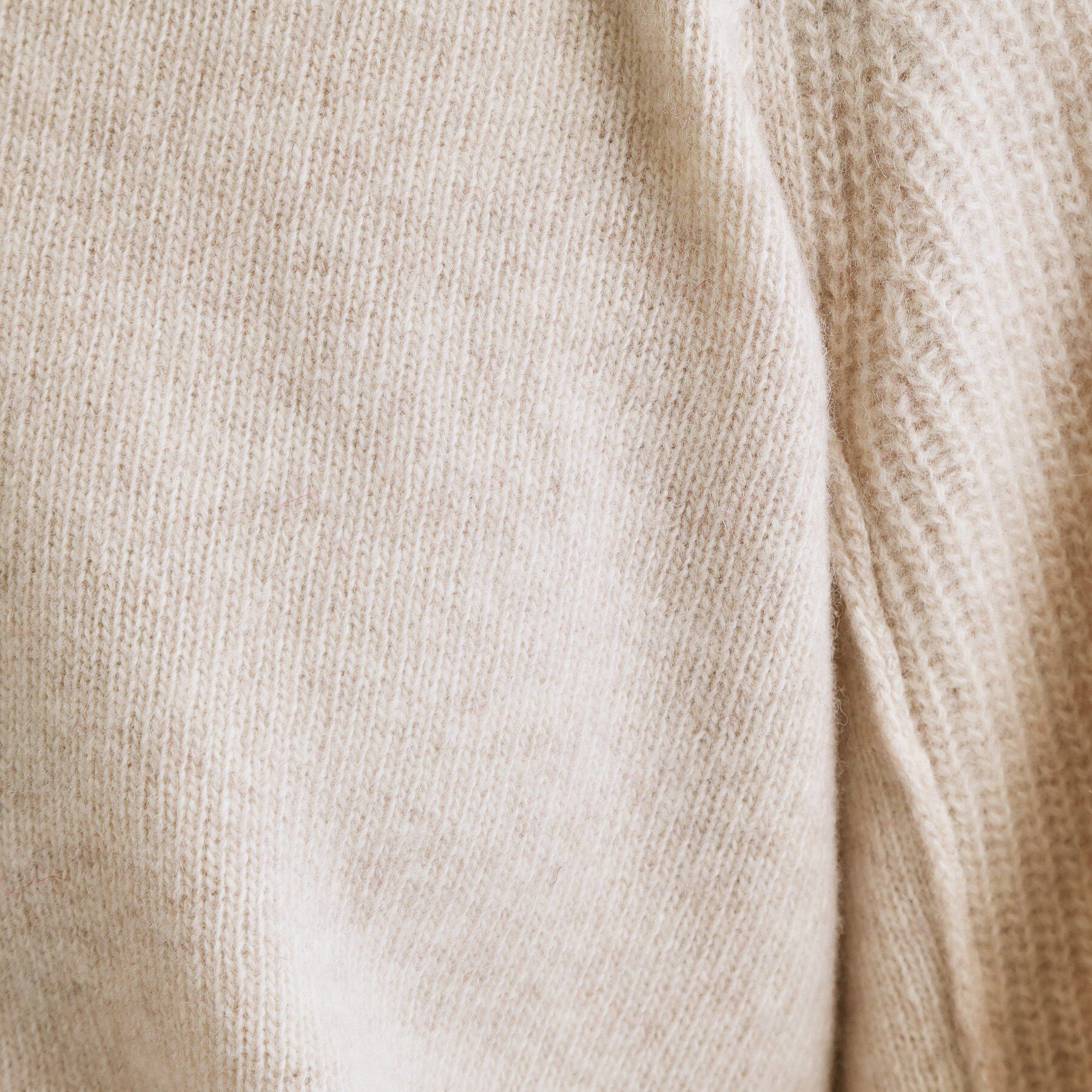 OPAQUE.CLIP「【es】メリノウール クルーミドルゲージニット」|ニット・セーター|