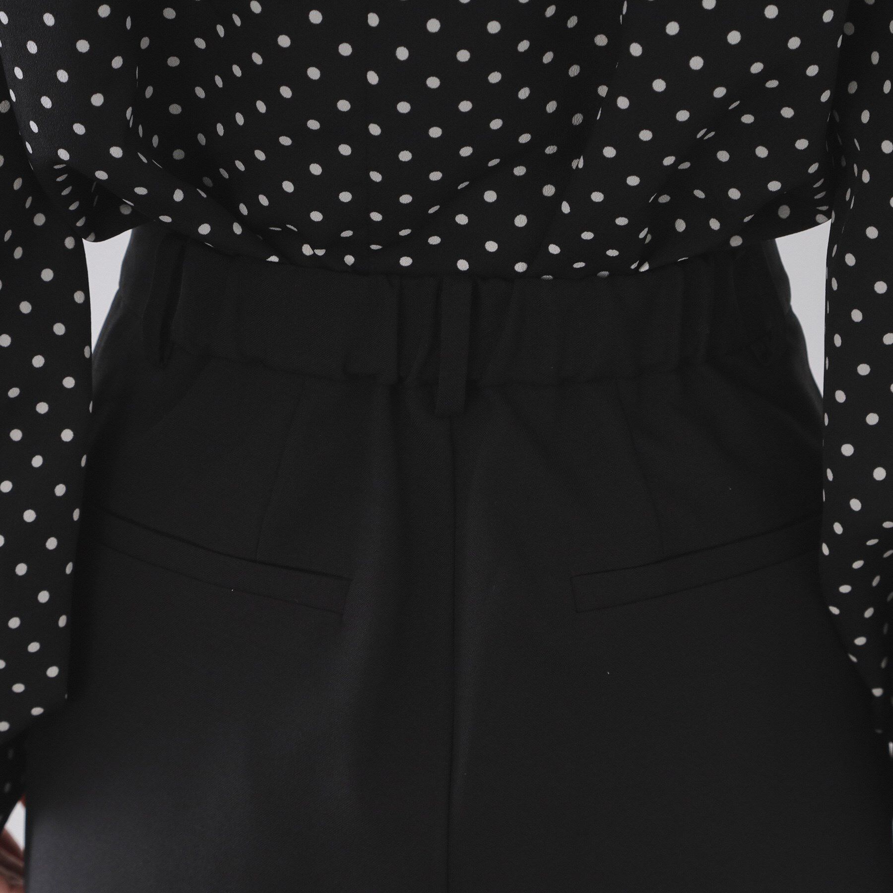 OPAQUE.CLIP「タックデザインワイドパンツ【洗濯機OK】」|その他|