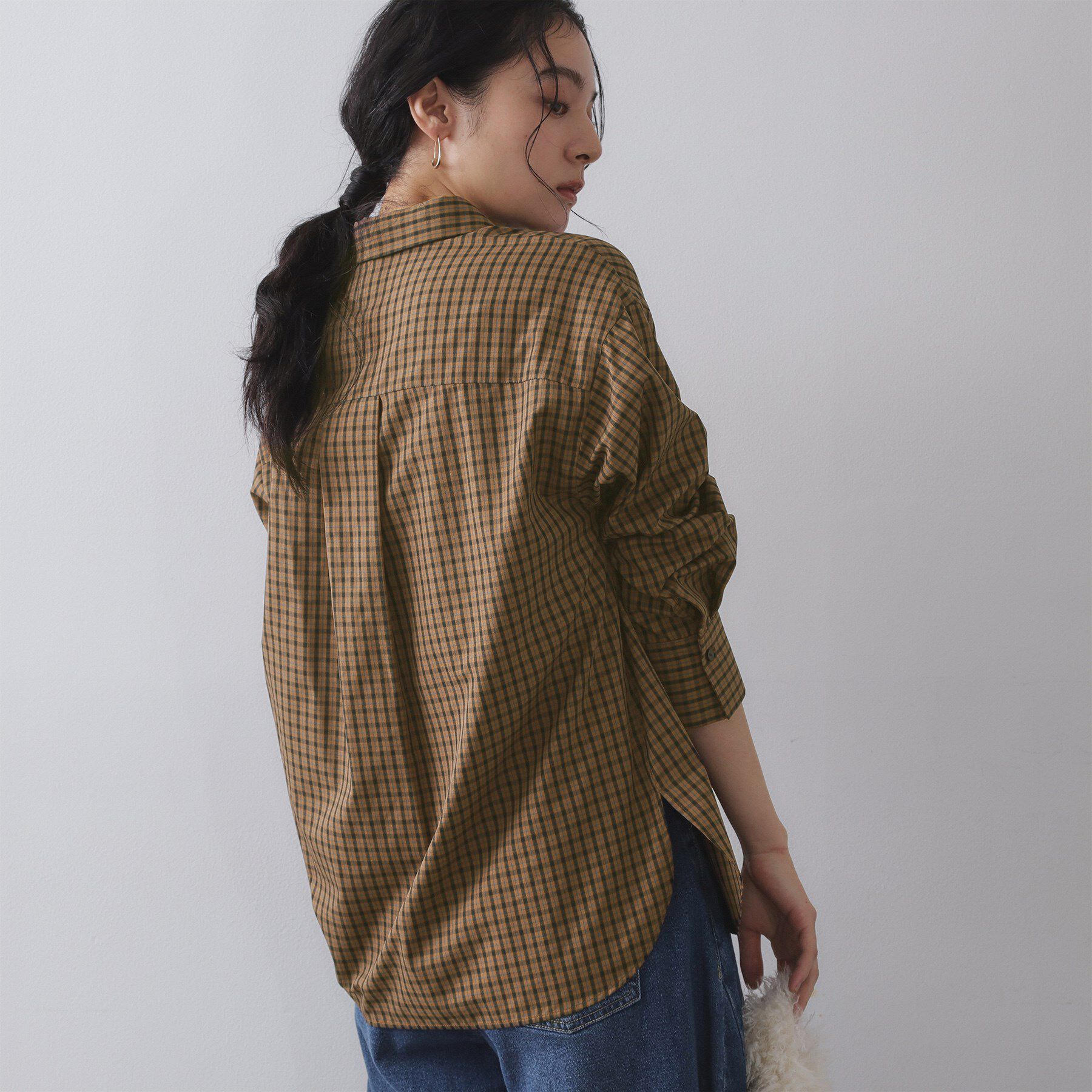 OPAQUE.CLIP「チェック柄レギュラーシャツ【洗濯機OK】」|シャツ・ブラウス|