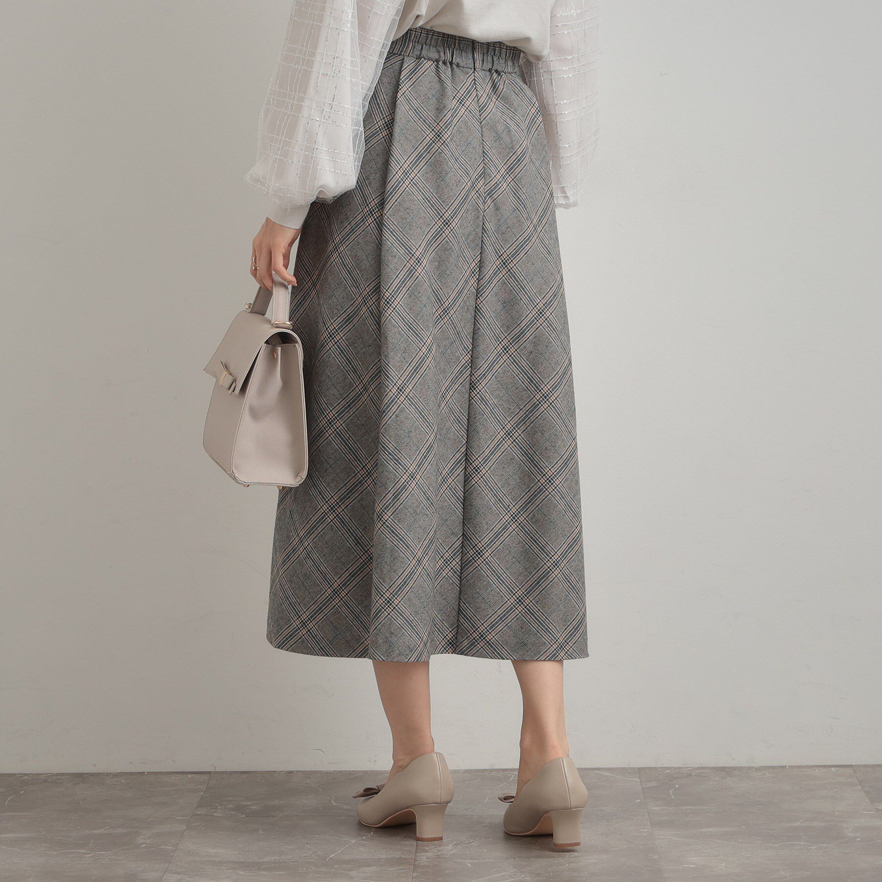 Couture broach「【通勤・大人可愛い】TRチェックスカート」|スカート|