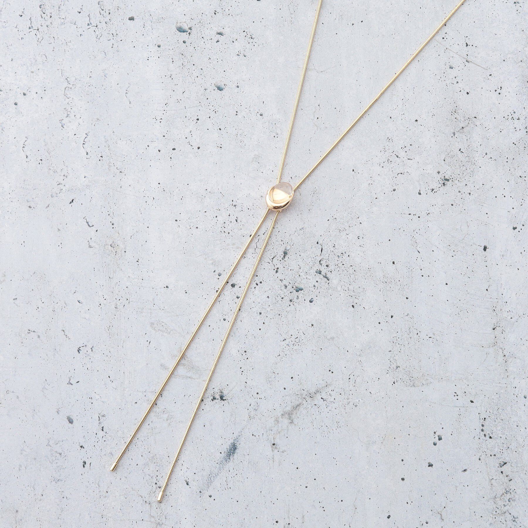 THE SHOP TK「カラービジューラリエット」|ネックレス|クリスタル/透明(0