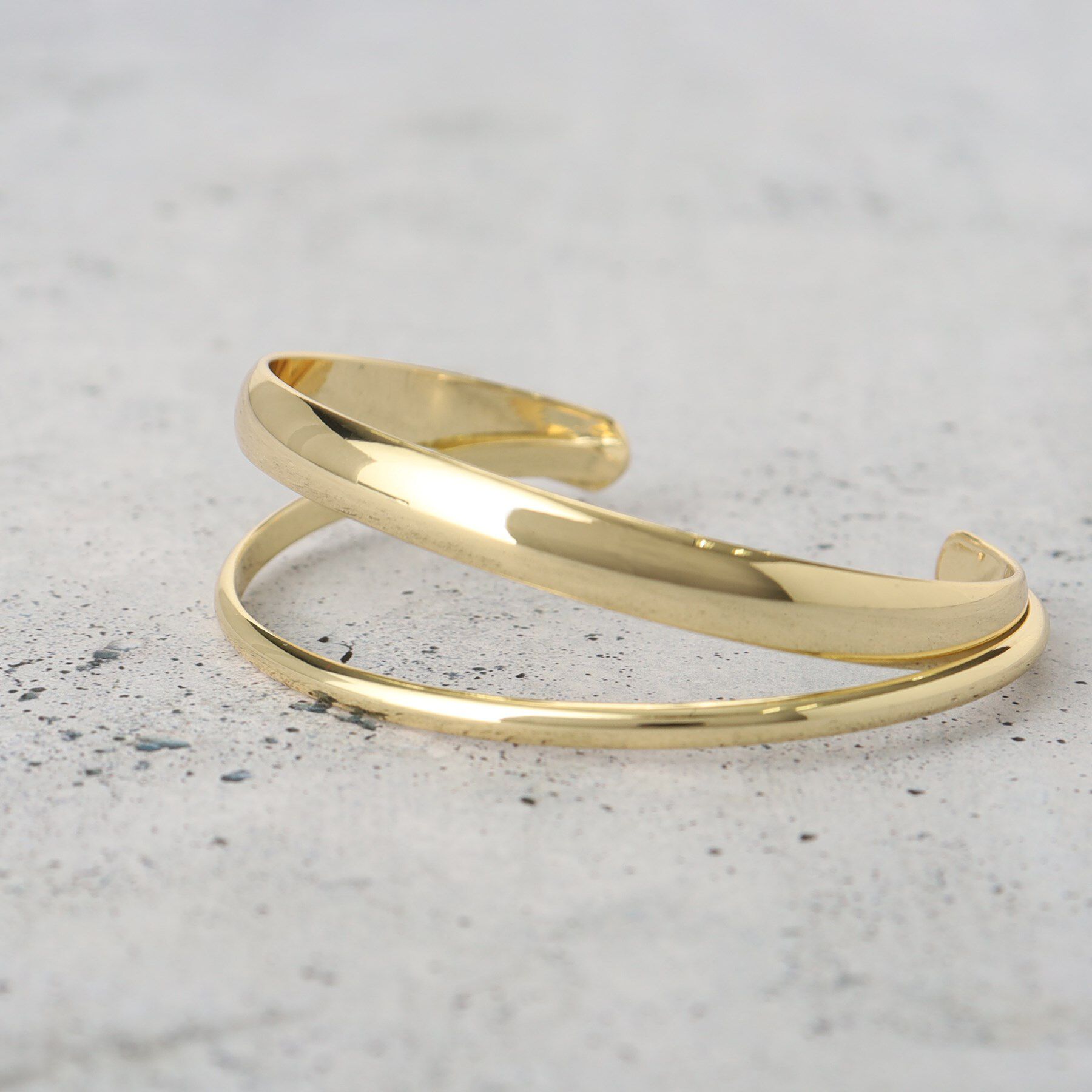 THE SHOP TK「ダブルラインバングル」|ブレスレット・バングル|