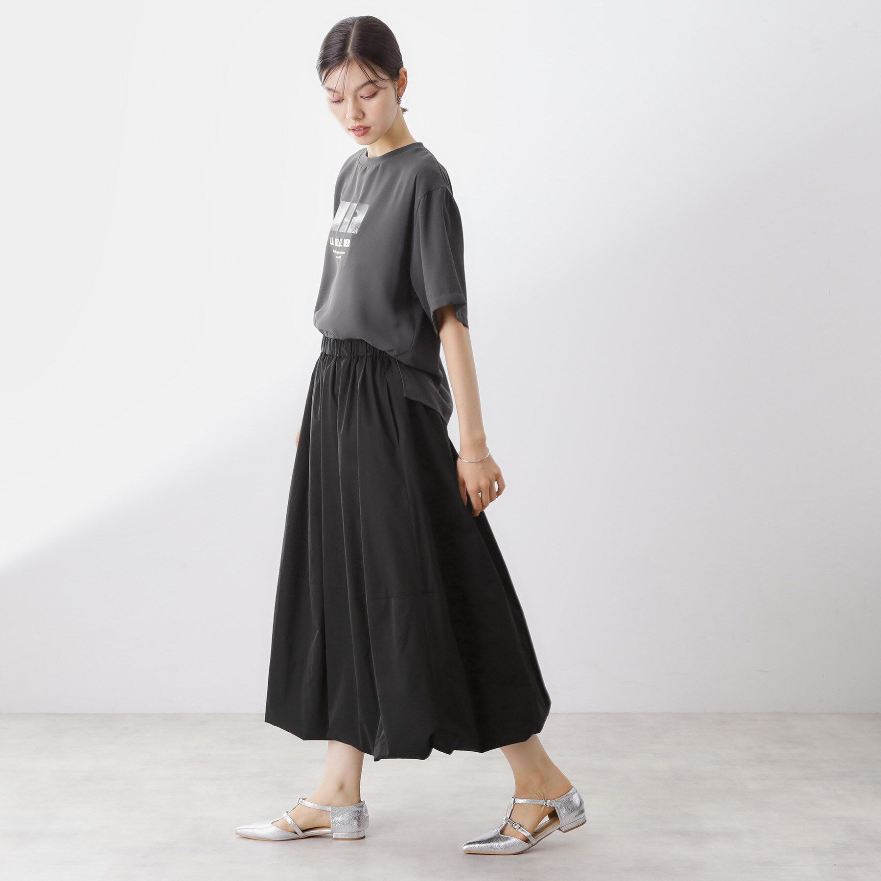 THE SHOP TK「アソートロゴTシャツ【接触冷感/防シワ/吸水速乾/UVケア/洗濯機OK】」|Tシャツ・カットソー|