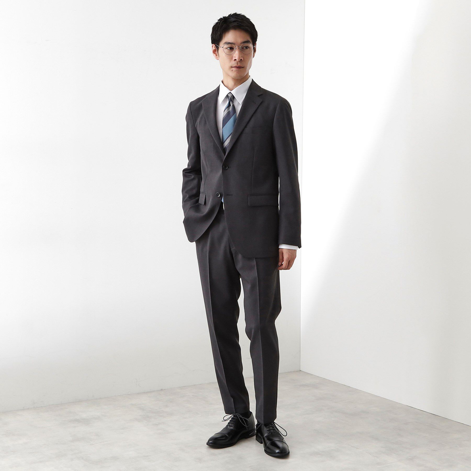 THE SHOP TK「カルゼジャケット 【洗濯機OK/セットアップ可】」|テーラードジャケット|