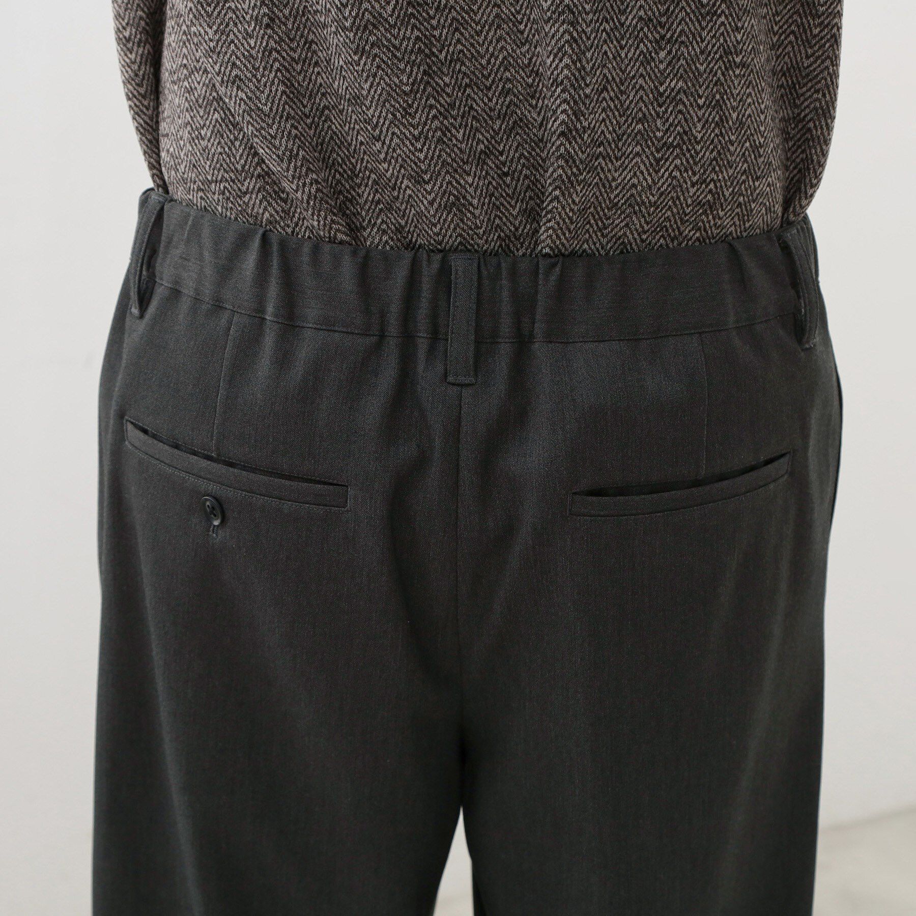 THE SHOP TK「セミワイドイージーパンツWARM 洗濯機OK／裏起毛／ストレッチ」|その他|