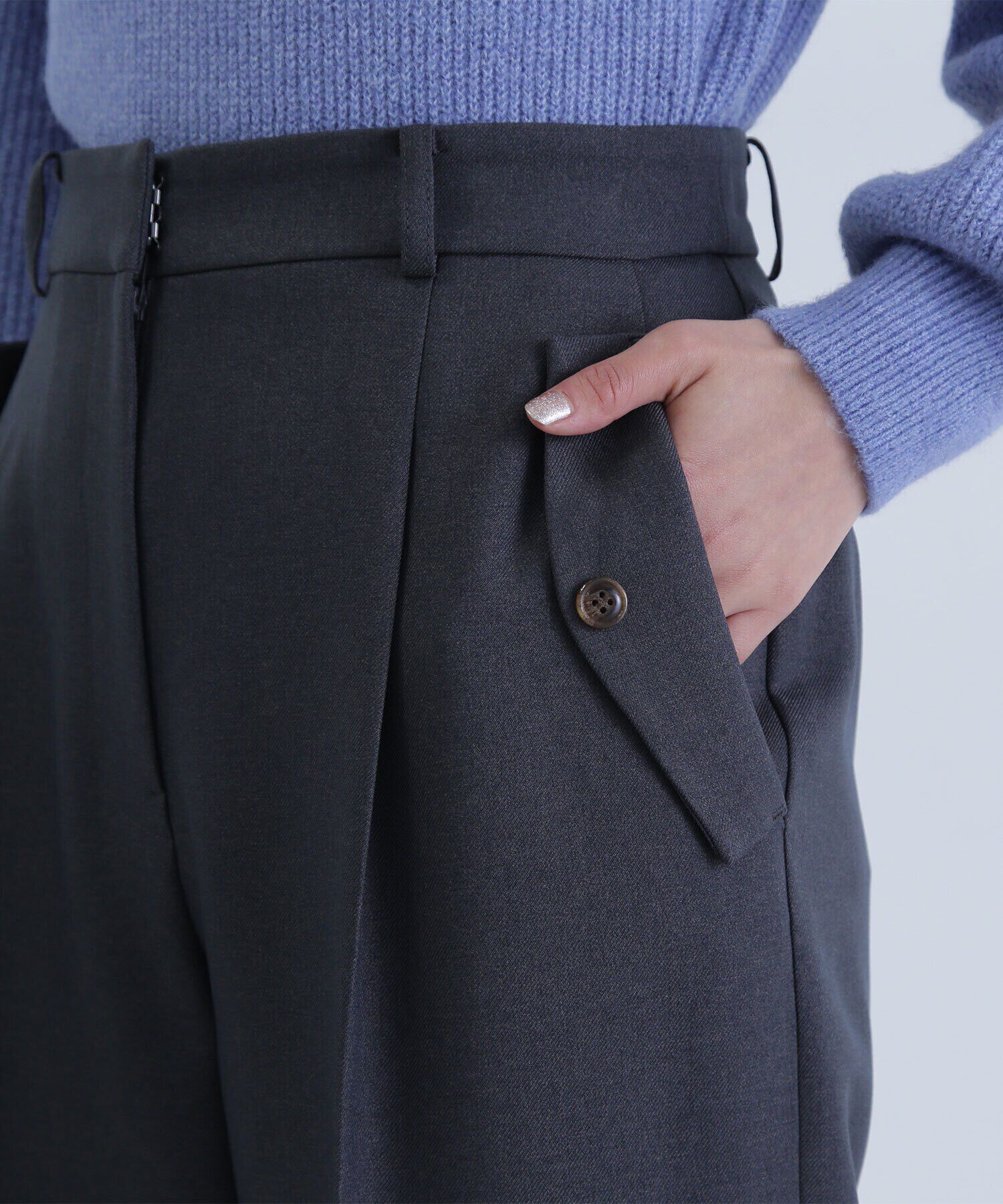  「ポケットタックワイドパンツ」|その他|