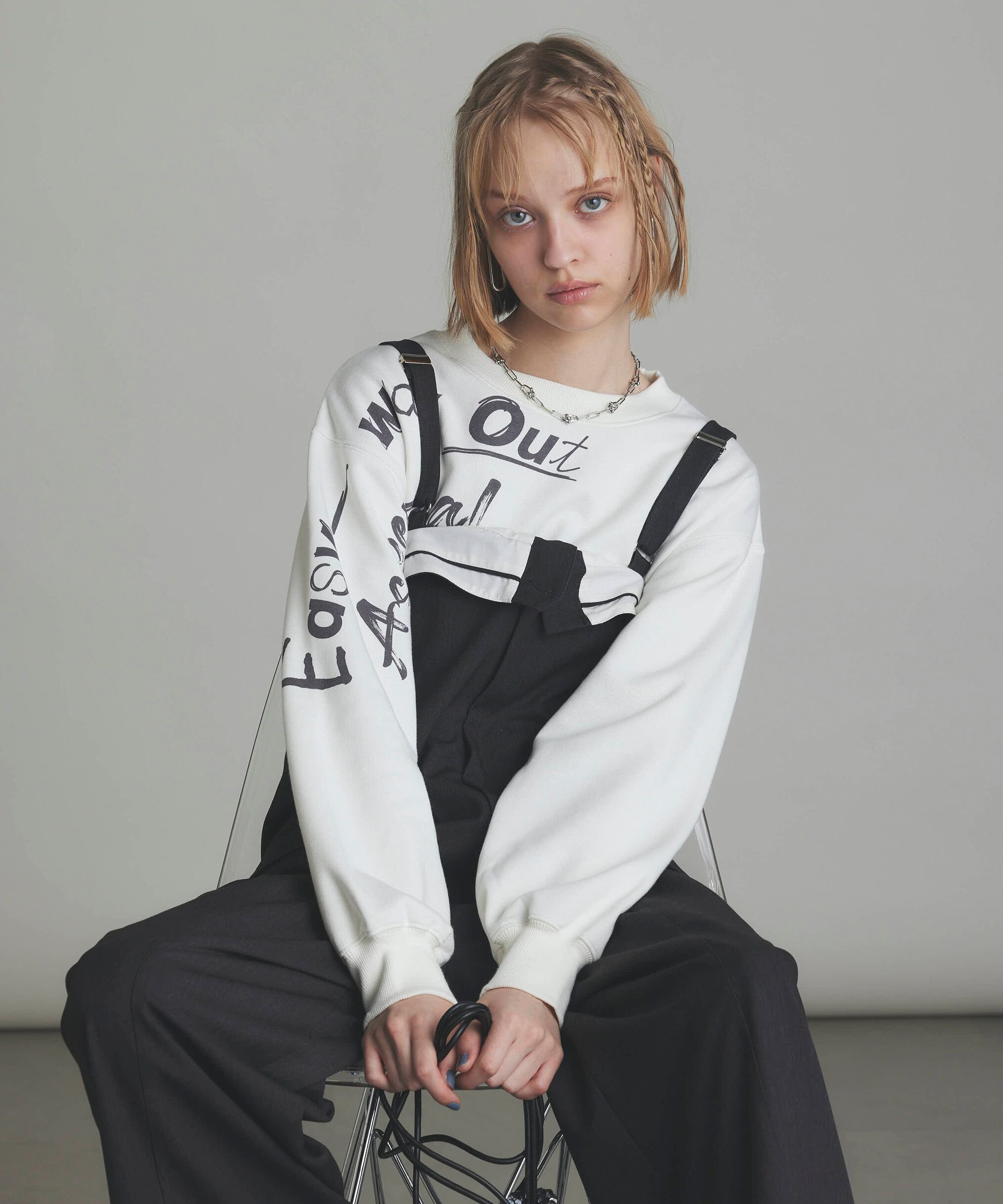  「ブラッシュロゴプリントコンパクトスウェット」|Tシャツ・カットソー|オフ