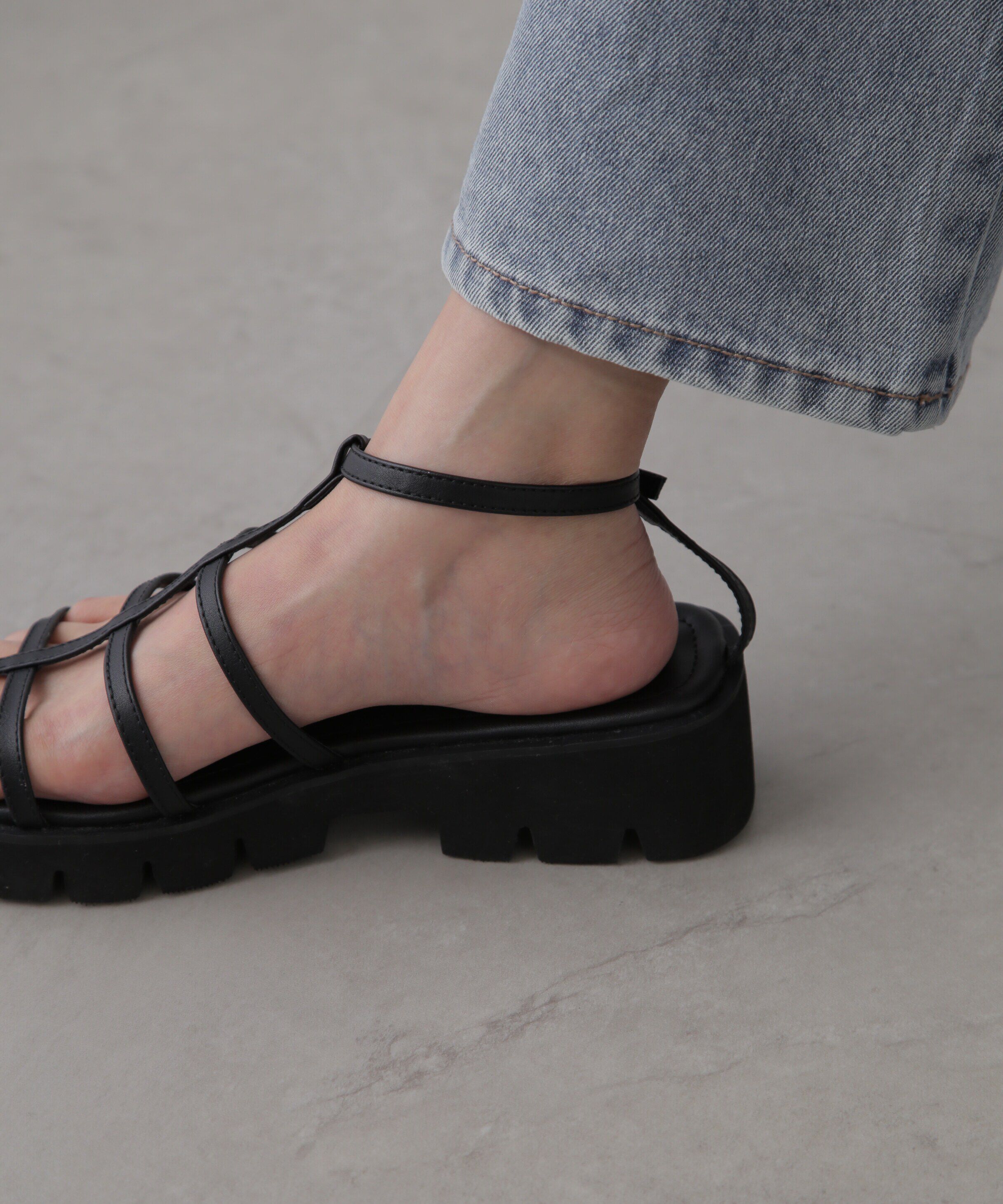  「トラックソールナローサンダル」|その他|