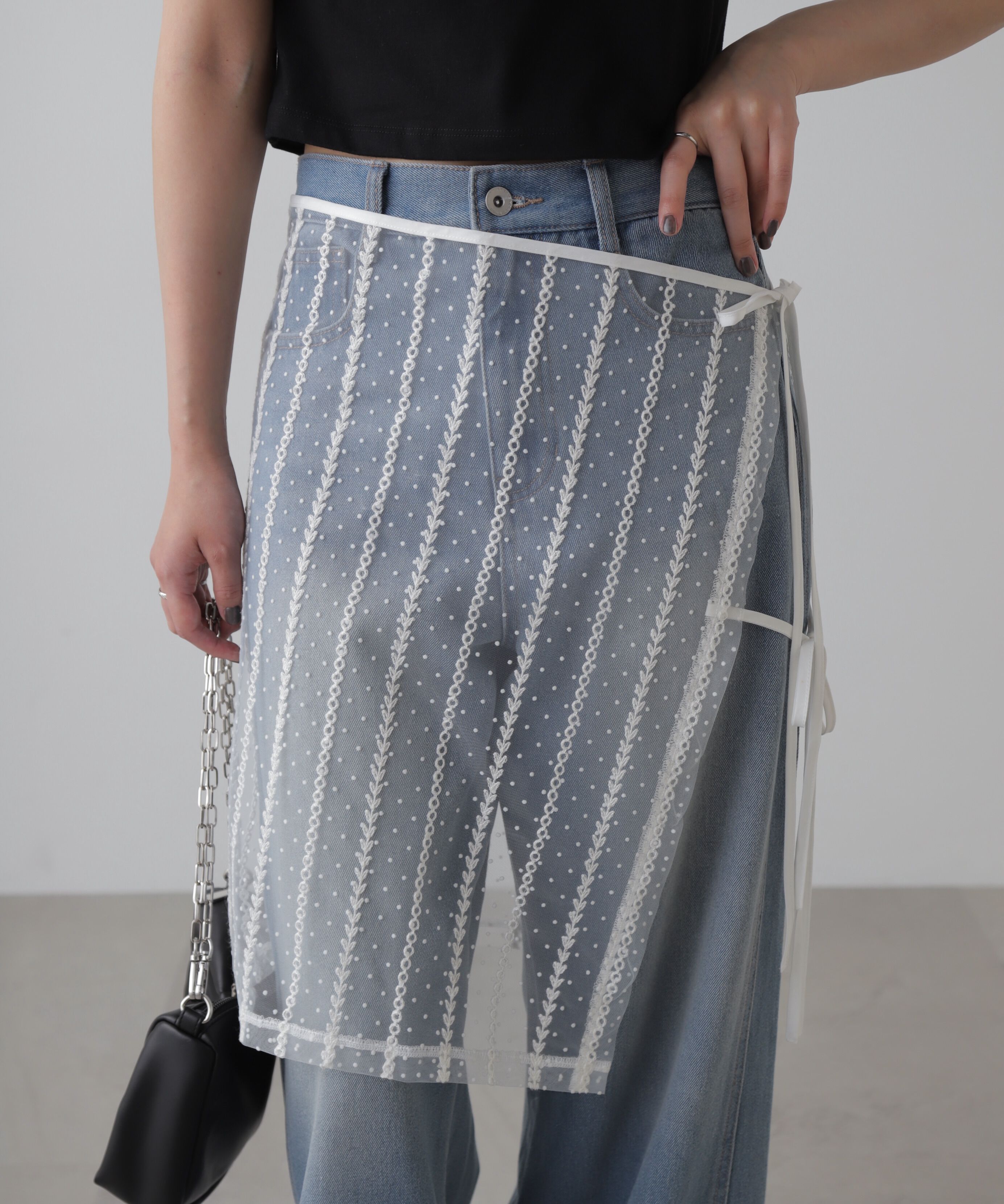  「レースラップスカート」|スカート|