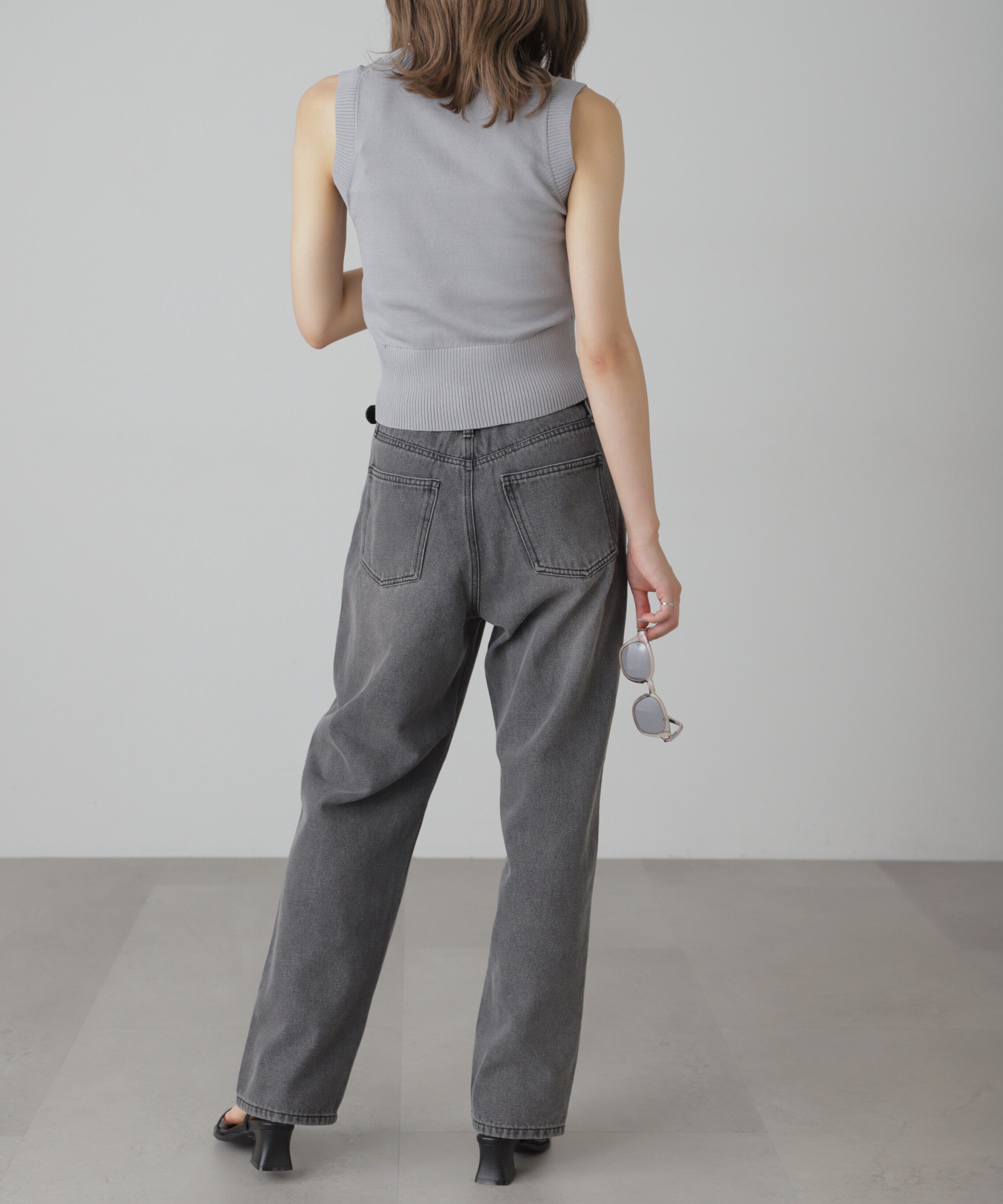  「[XS-Lサイズ展開]ストレートデニムパンツ」|その他|