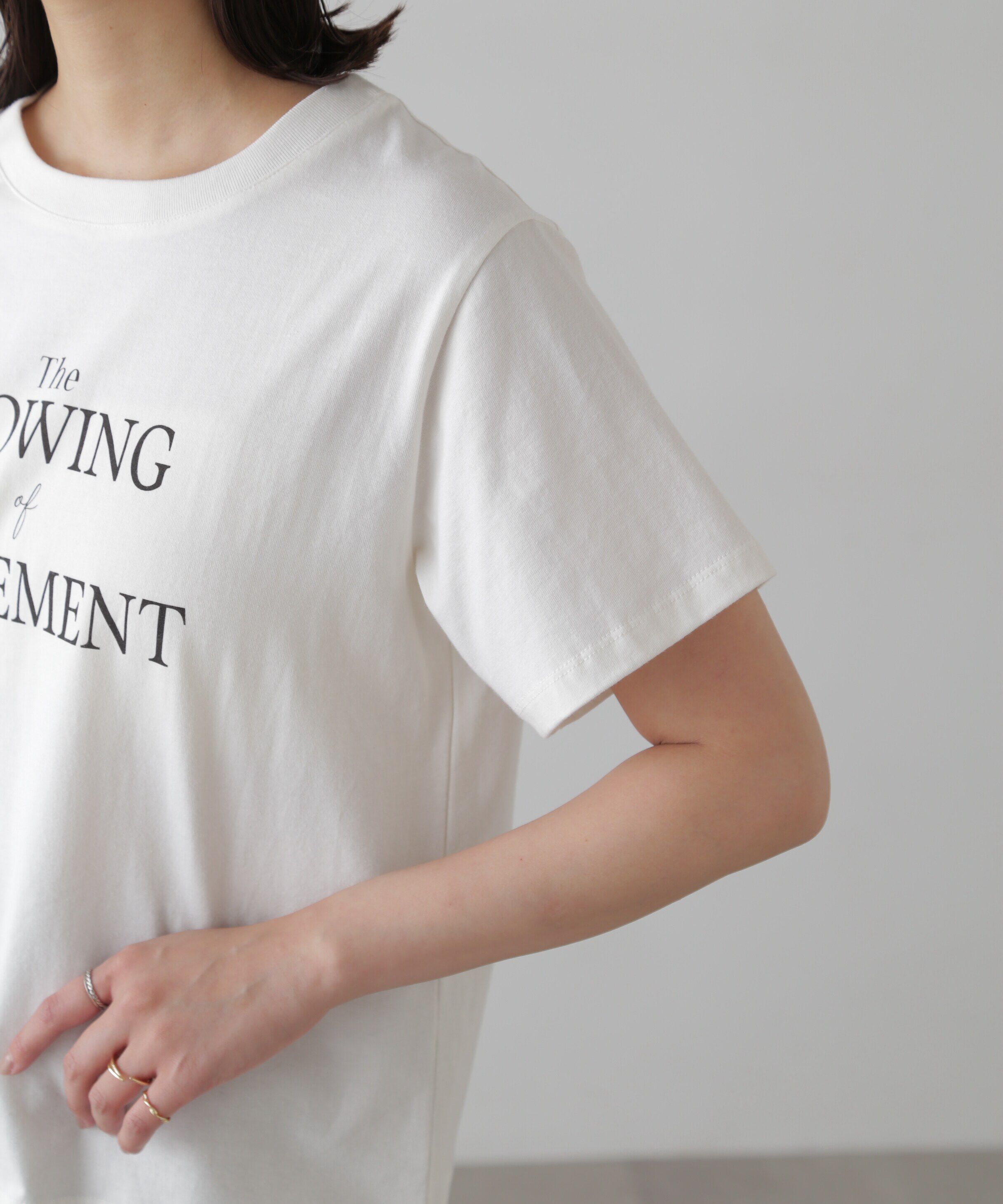  「ロゴプリントTシャツ」|Tシャツ・カットソー|