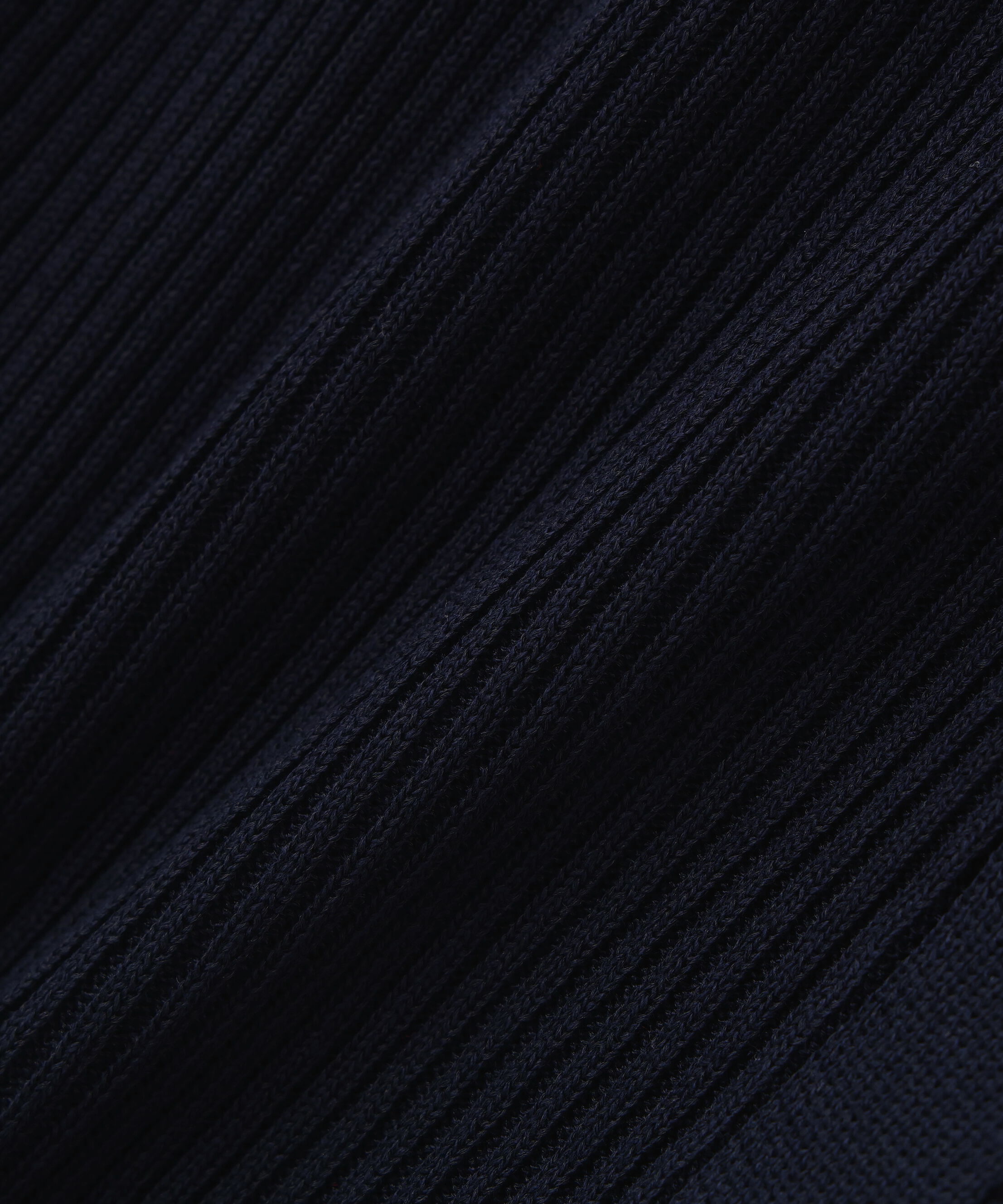  「金ボタン襟リブニット」|ニット・セーター|