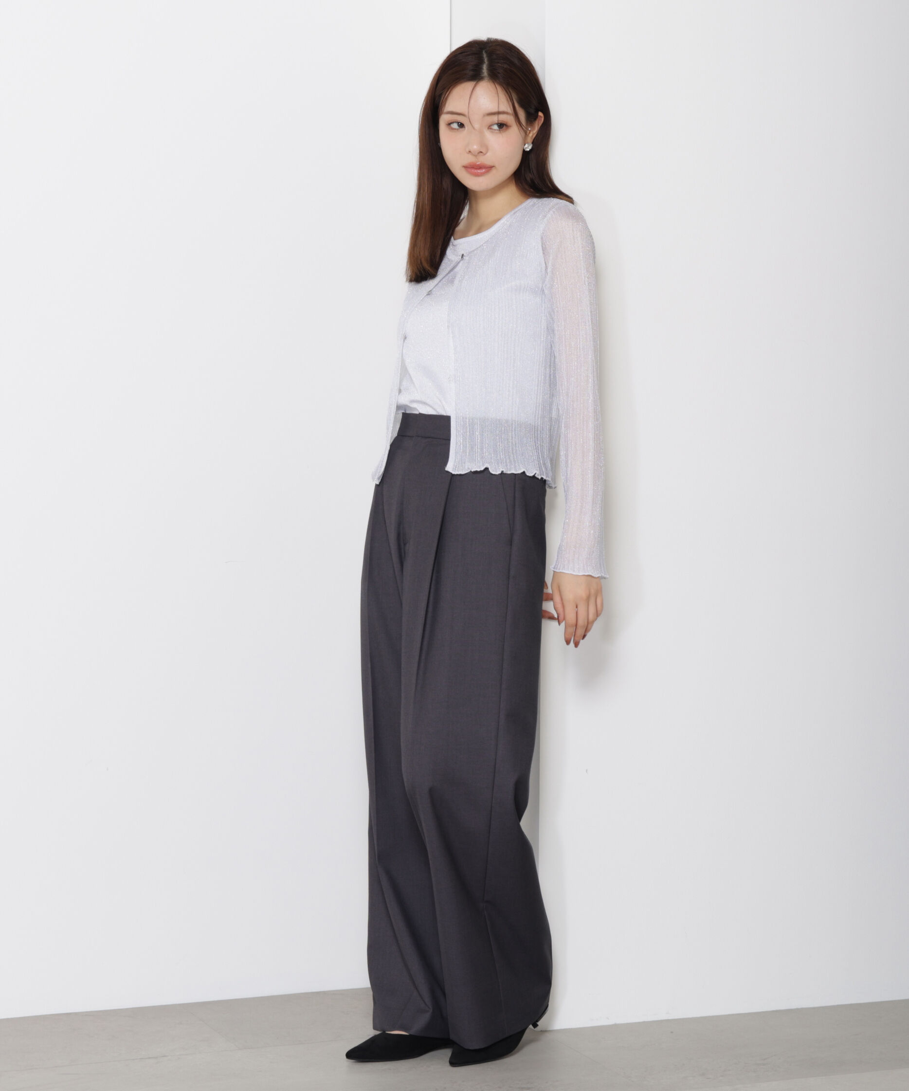 PROPORTION BODY DRESSING「＜ウォッシャブル＞イージーワイドパンツ」|その他|