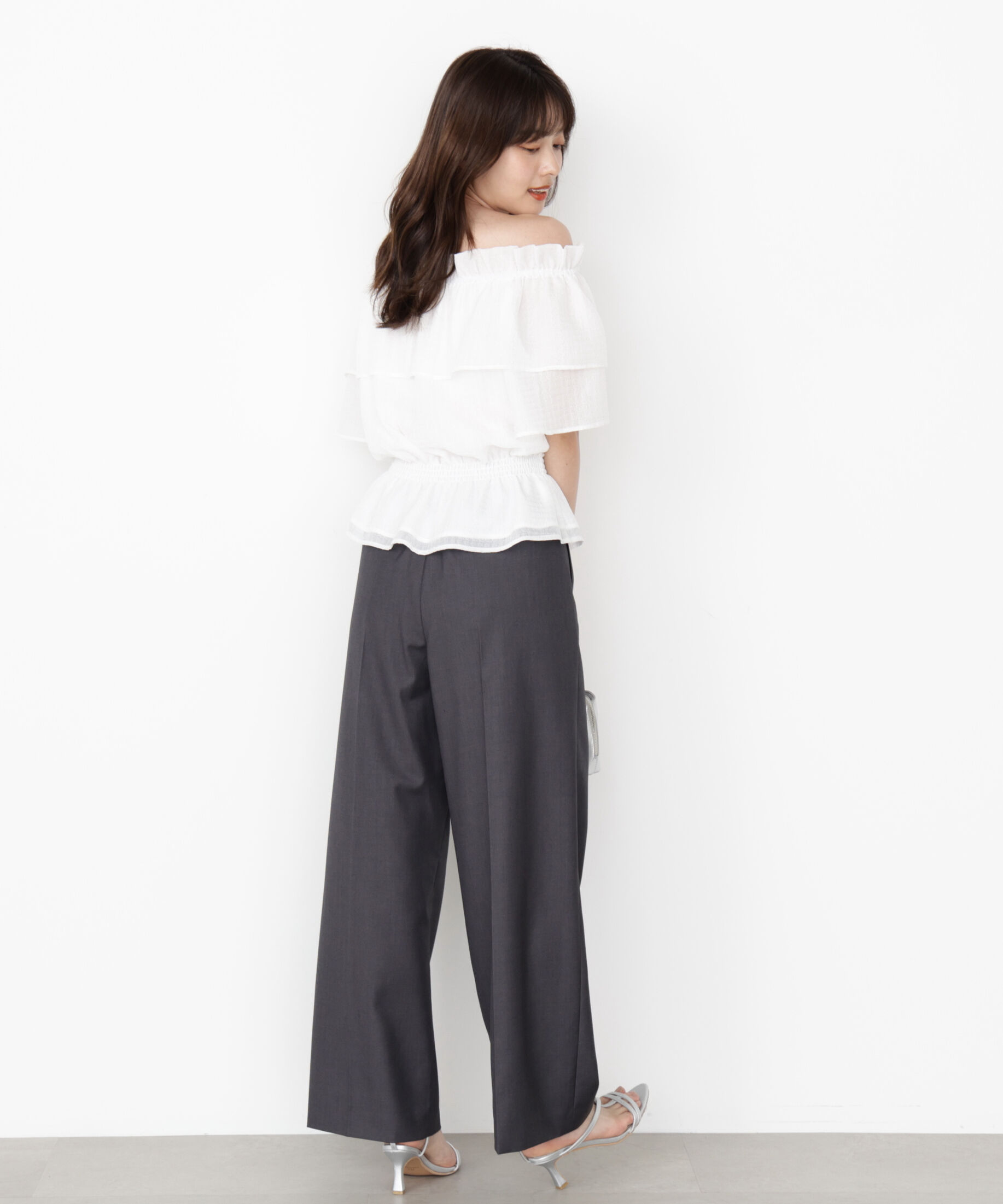 PROPORTION BODY DRESSING「＜ウォッシャブル＞イージーワイドパンツ」|その他|