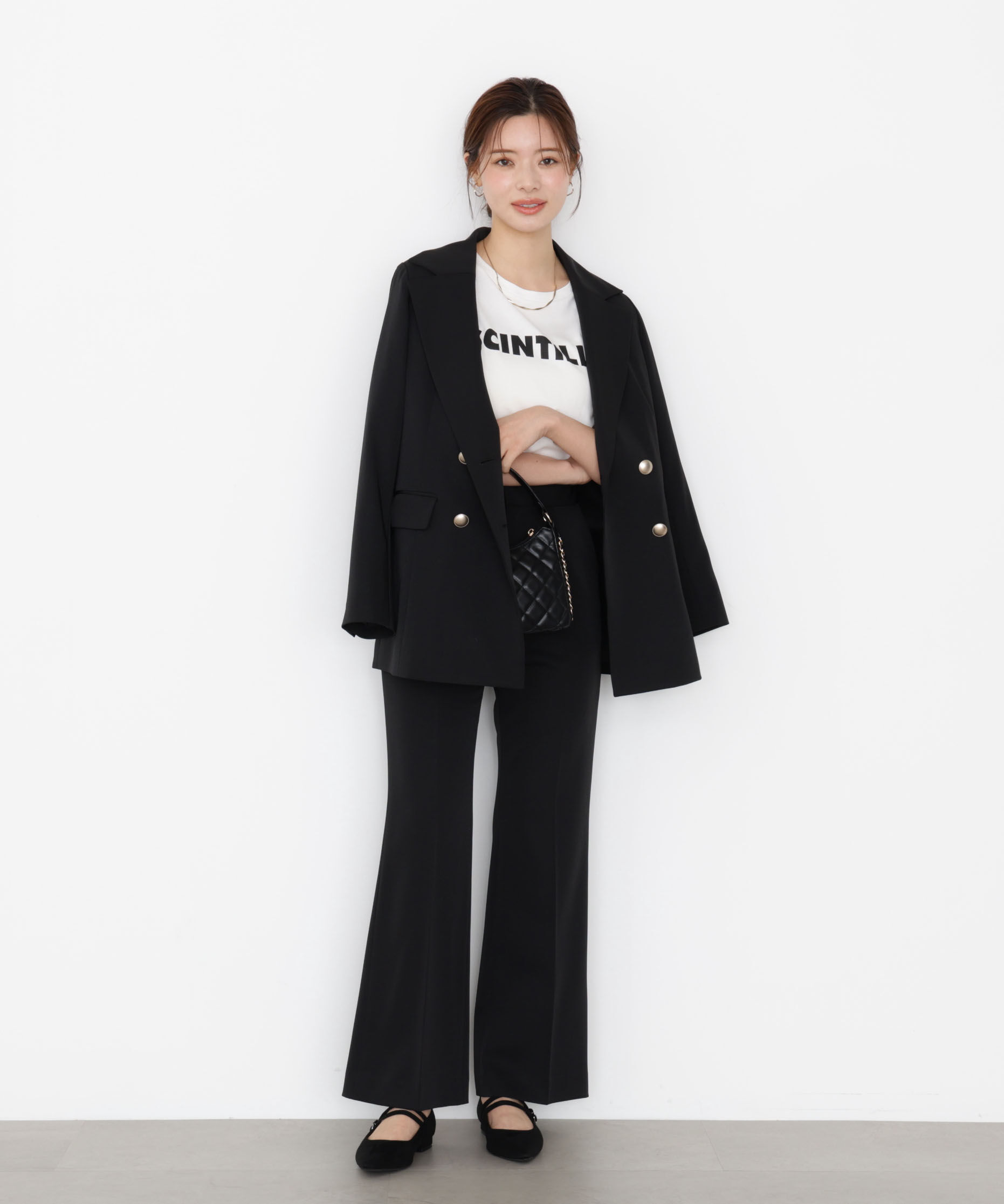 PROPORTION BODY DRESSING「美ラインフレアパンツ 25AW」|その他|