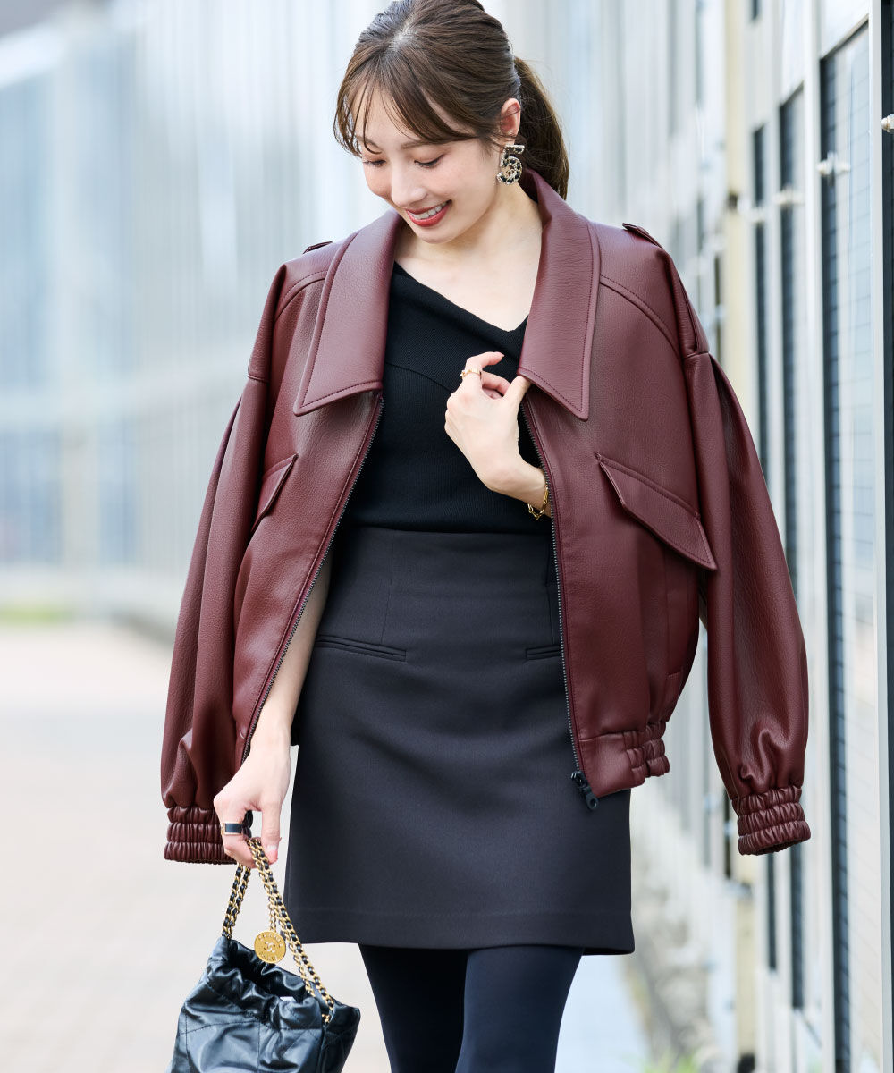  「◆ツイルハイウエストミニスカート」|スカート|