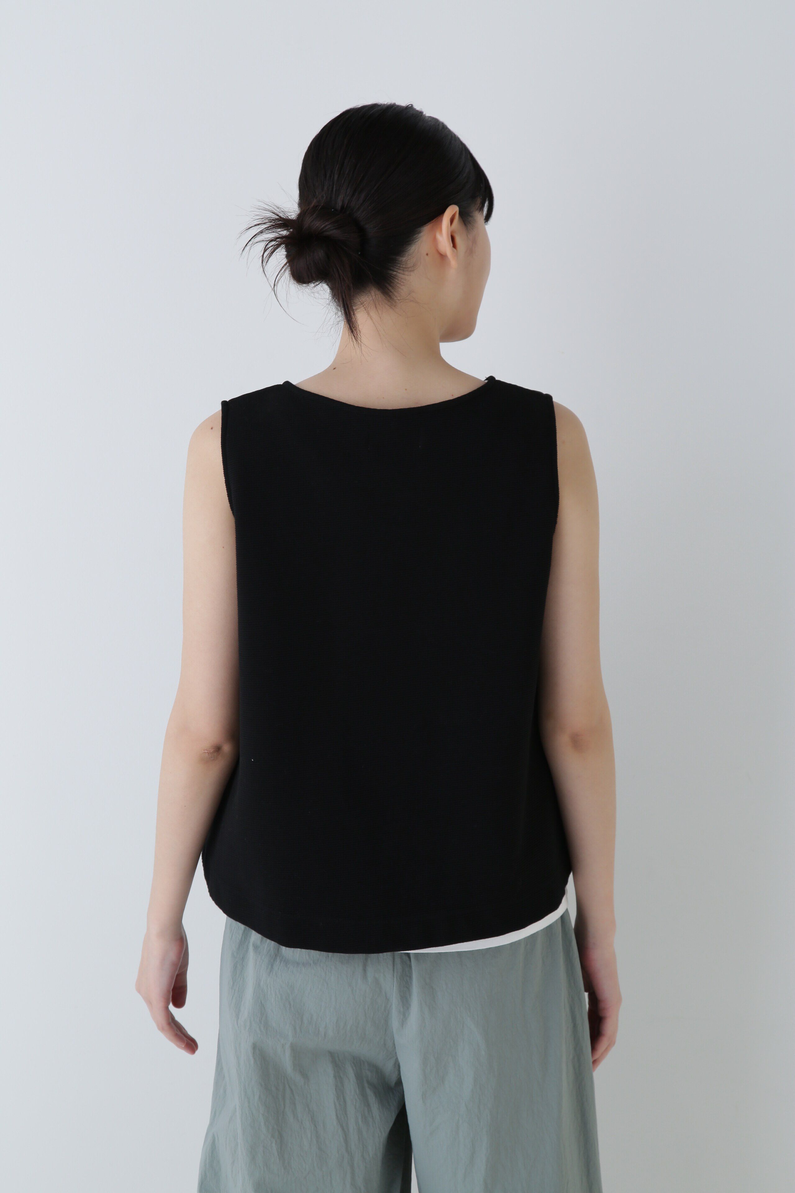  「◆リップルノースリーブプルオーバー」|Tシャツ・カットソー|