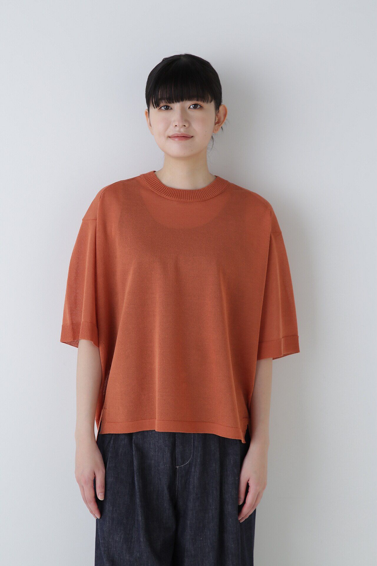  「◆シアーハイゲージニットプルオーバー」|ニット・セーター|