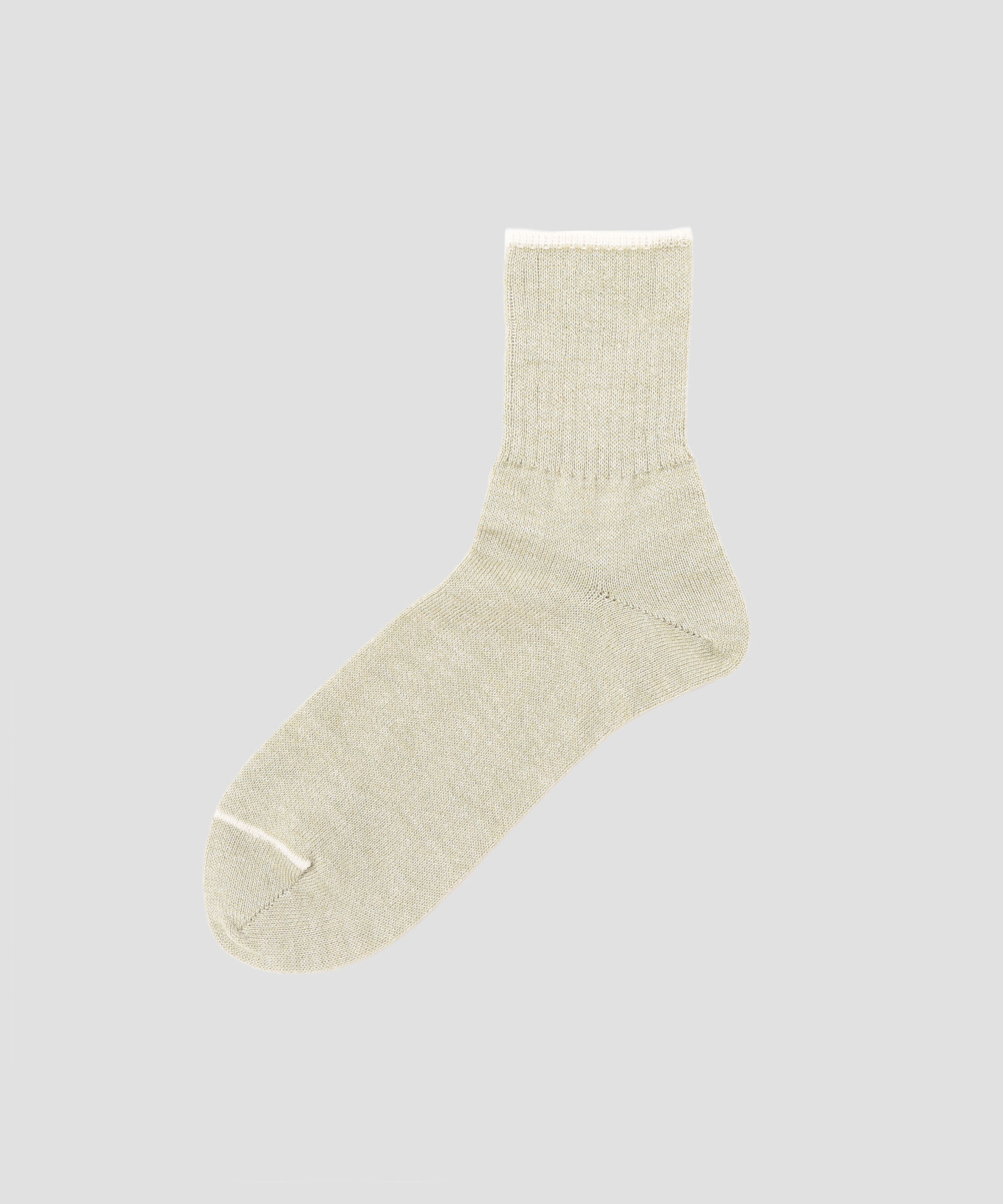 MARGARET HOWELL「WOOL RAMIE SOCKS」|ソックス|LIME6