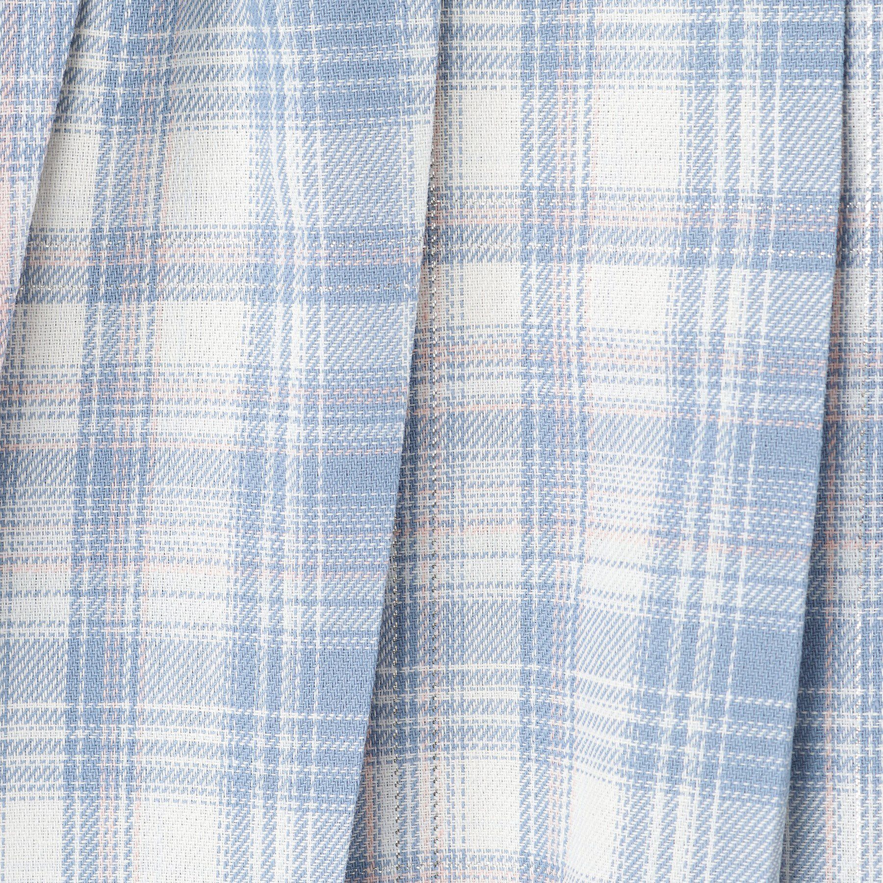 SHOO･LA･RUE「【110-140cm】チャーム付きチェックプリーツスカパン」|スカート|