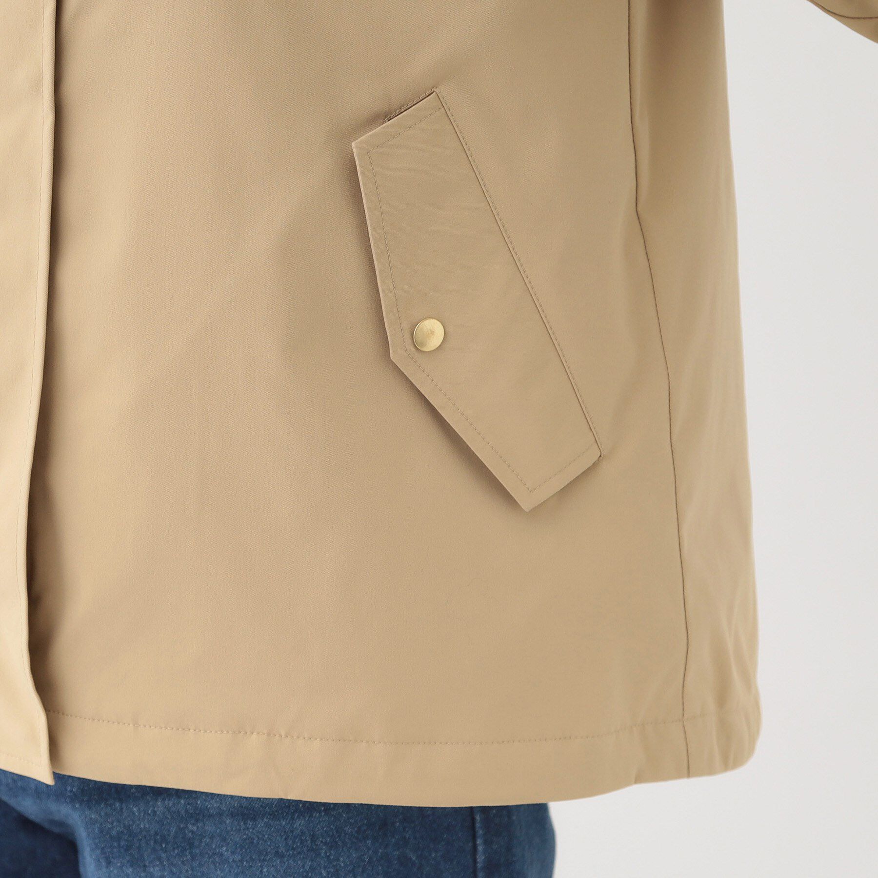 SHOO･LA･RUE「【撥水/マルチWAY】フェイクファーライナー付き 欲張りマンパ」|ブルゾン・スタジャン|