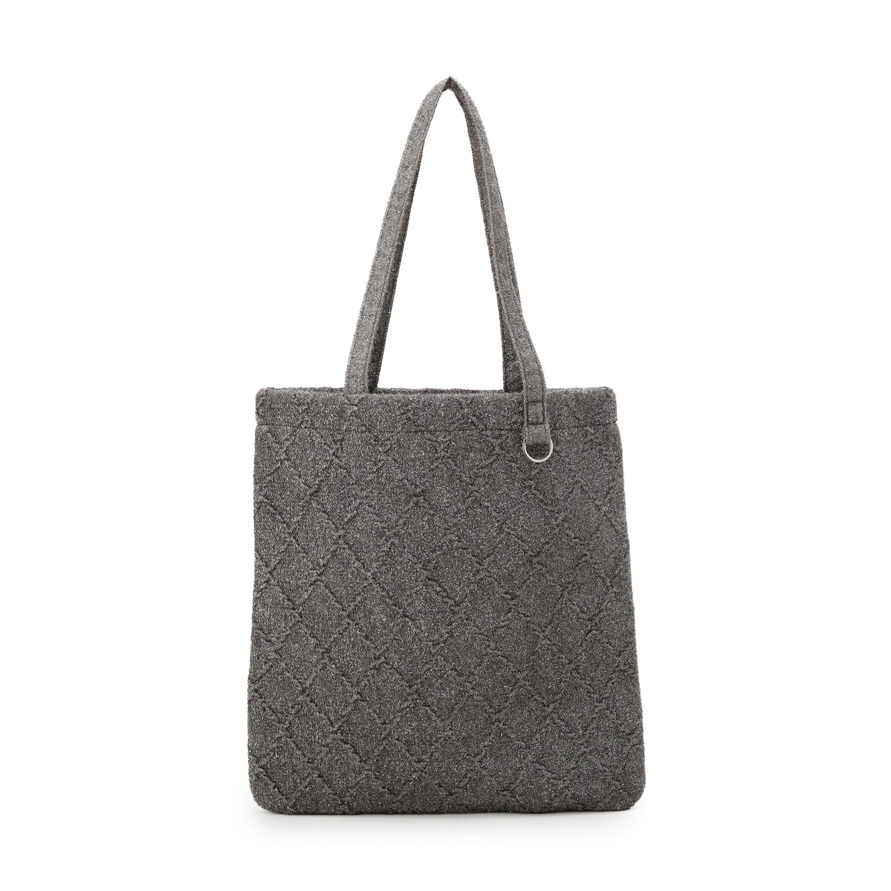 SHOO･LA･RUE「ラメ格子柄スクエアトートバッグ」|トートバッグ|