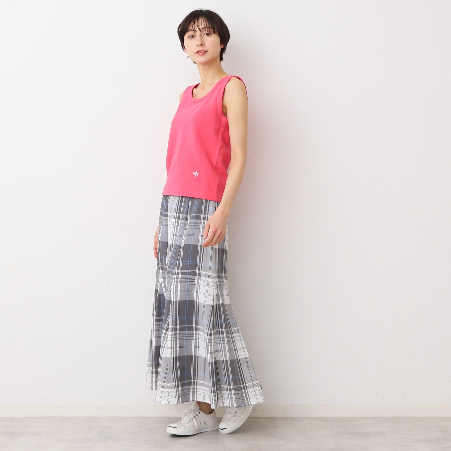 Dessin「【洗える】リブタンクトップ（S～L）」|キャミソール|