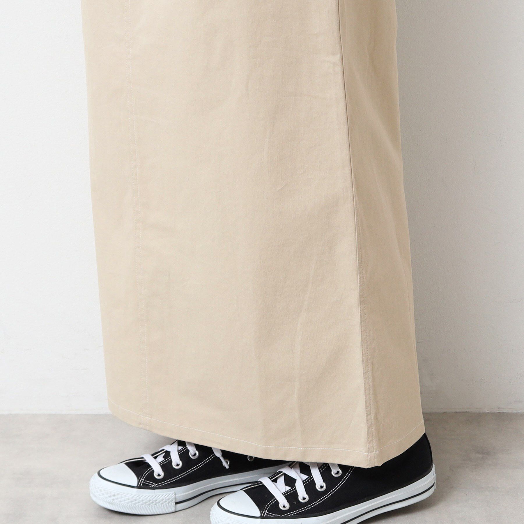 Dessin「【洗える・後ろゴム】コットンスカート」|スカート|