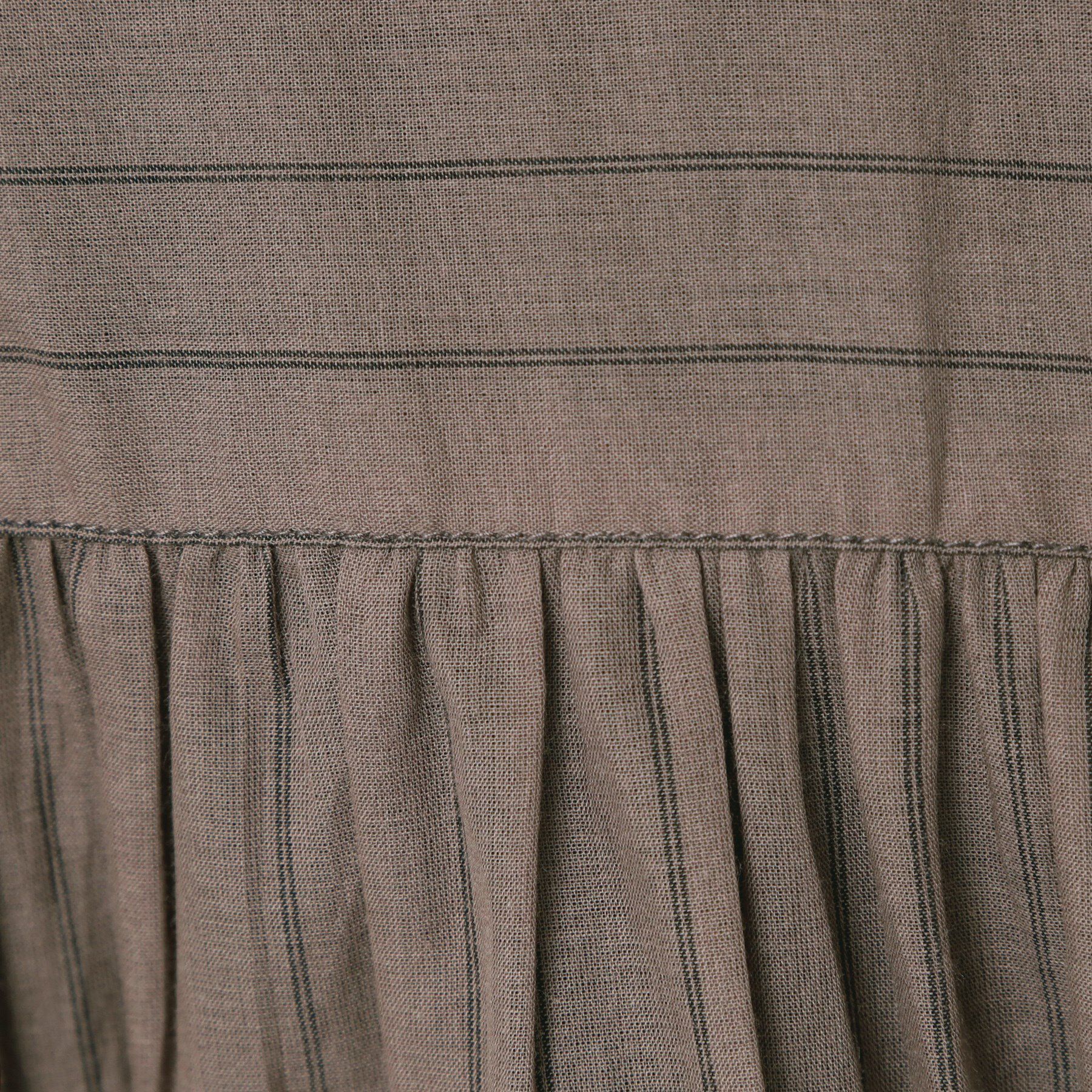 Dessin「【洗える】シアーシャツワンピース」|ワンピース|