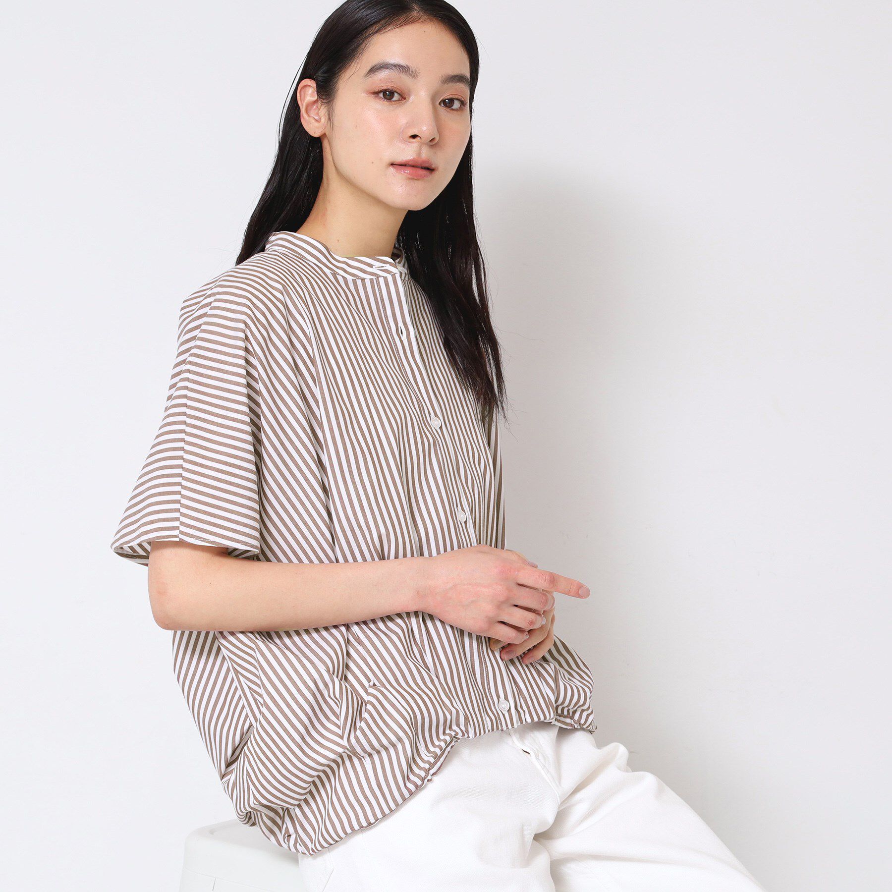 Dessin「ドロップショルダーブラウス」|シャツ・ブラウス|