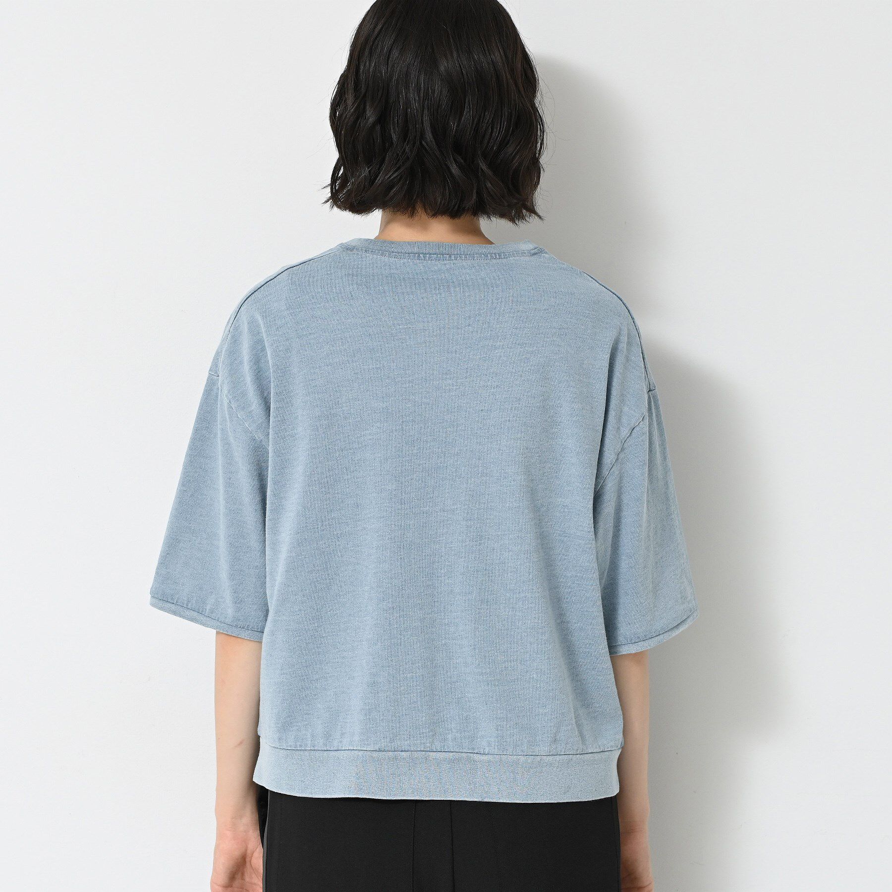 Dessin「【洗える】インディゴデニム調カーディガン」|カーディガン|