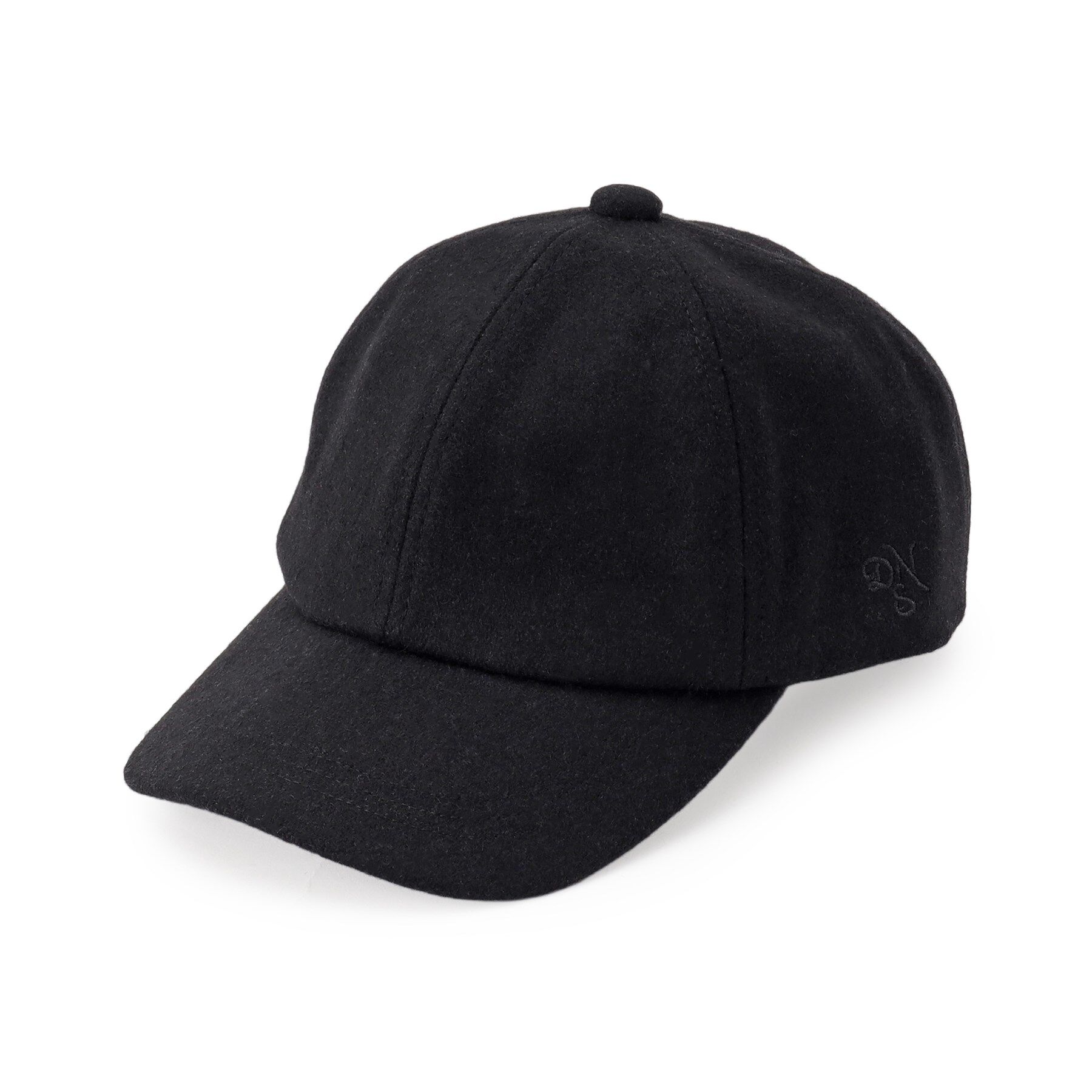 Dessin「【ユニセックス】メルトンキャップ」|キャップ・キャスケット|ブラック(019)