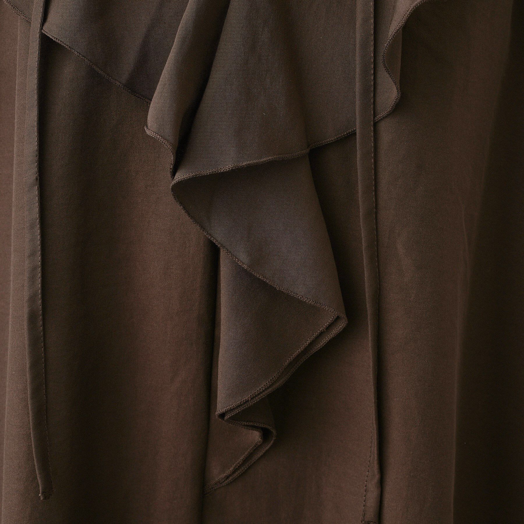 Dessin「【洗える】フィブリルフリルブラウス」|シャツ・ブラウス|