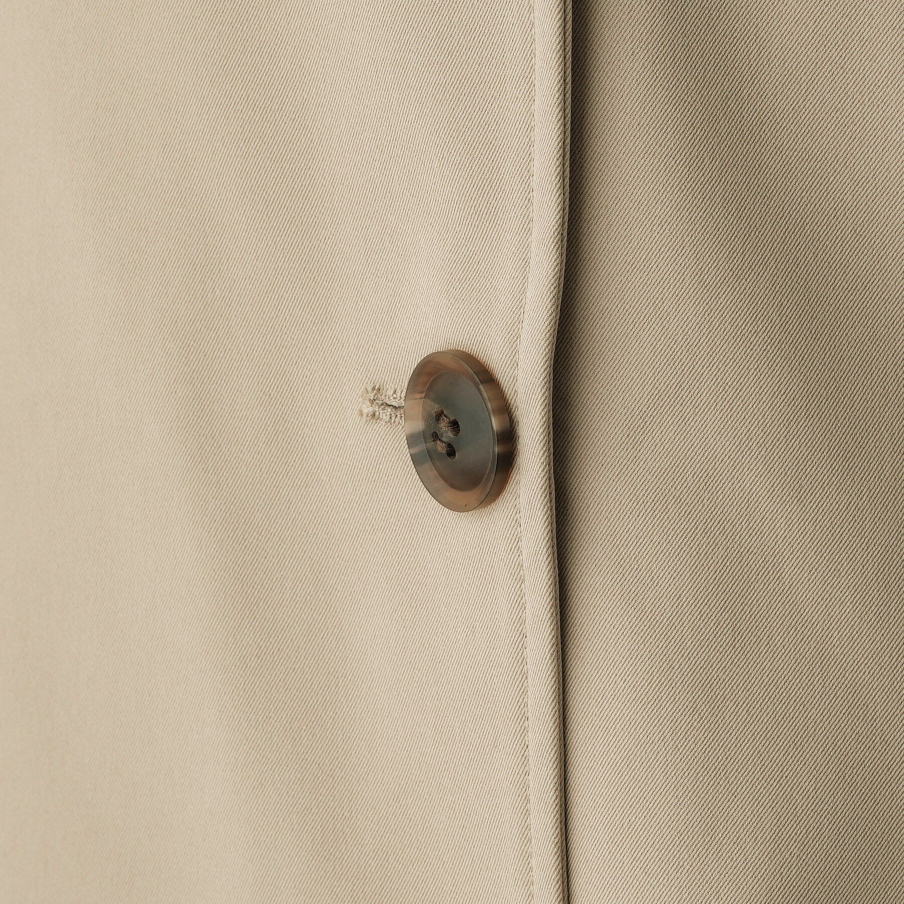 Dessin「【撥水・洗える】スタンドカラートレンチジャケット」|トレンチコート|