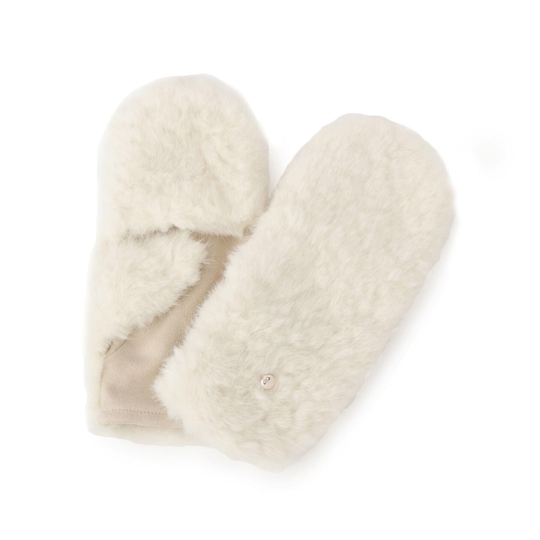 Dessin「フェイクファー ミトン」|手袋|