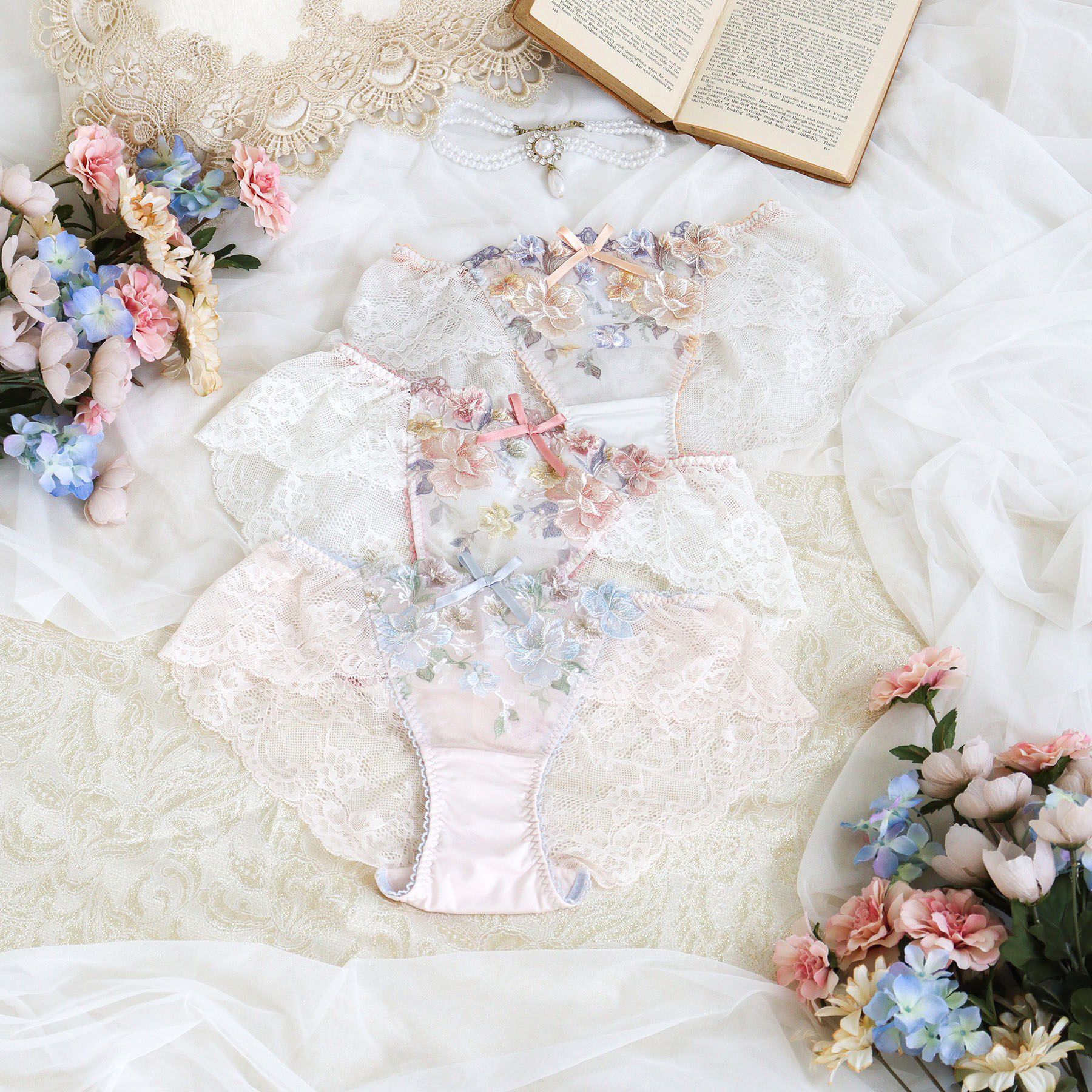 Risa Magli「ジェシー レースショーツ」|インナー|