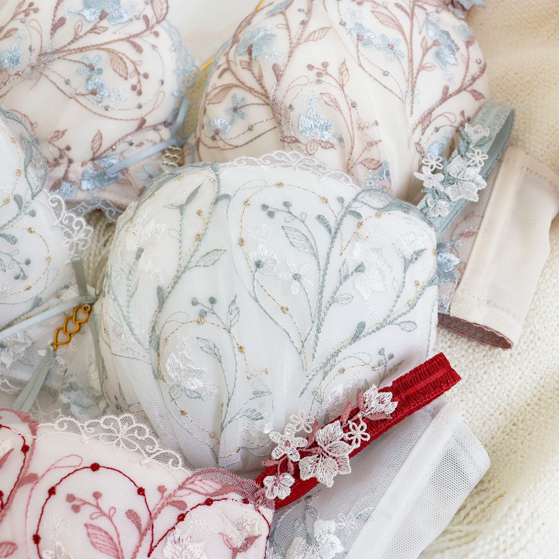 Risa Magli「フローチェ ブラジャー (D-F) ＜Sweet Rich（スウィートリッチ）＞」|インナー|